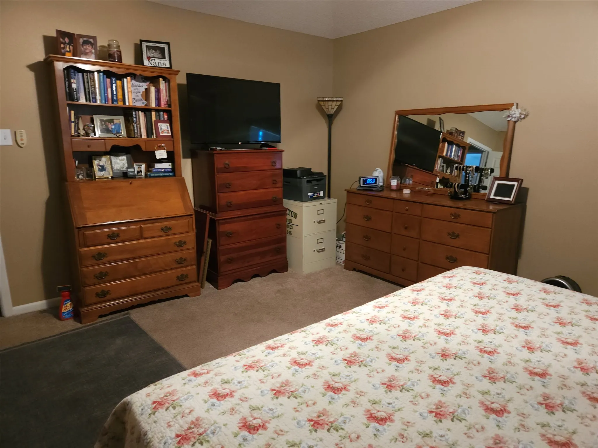 Primary bedroom with lots of space