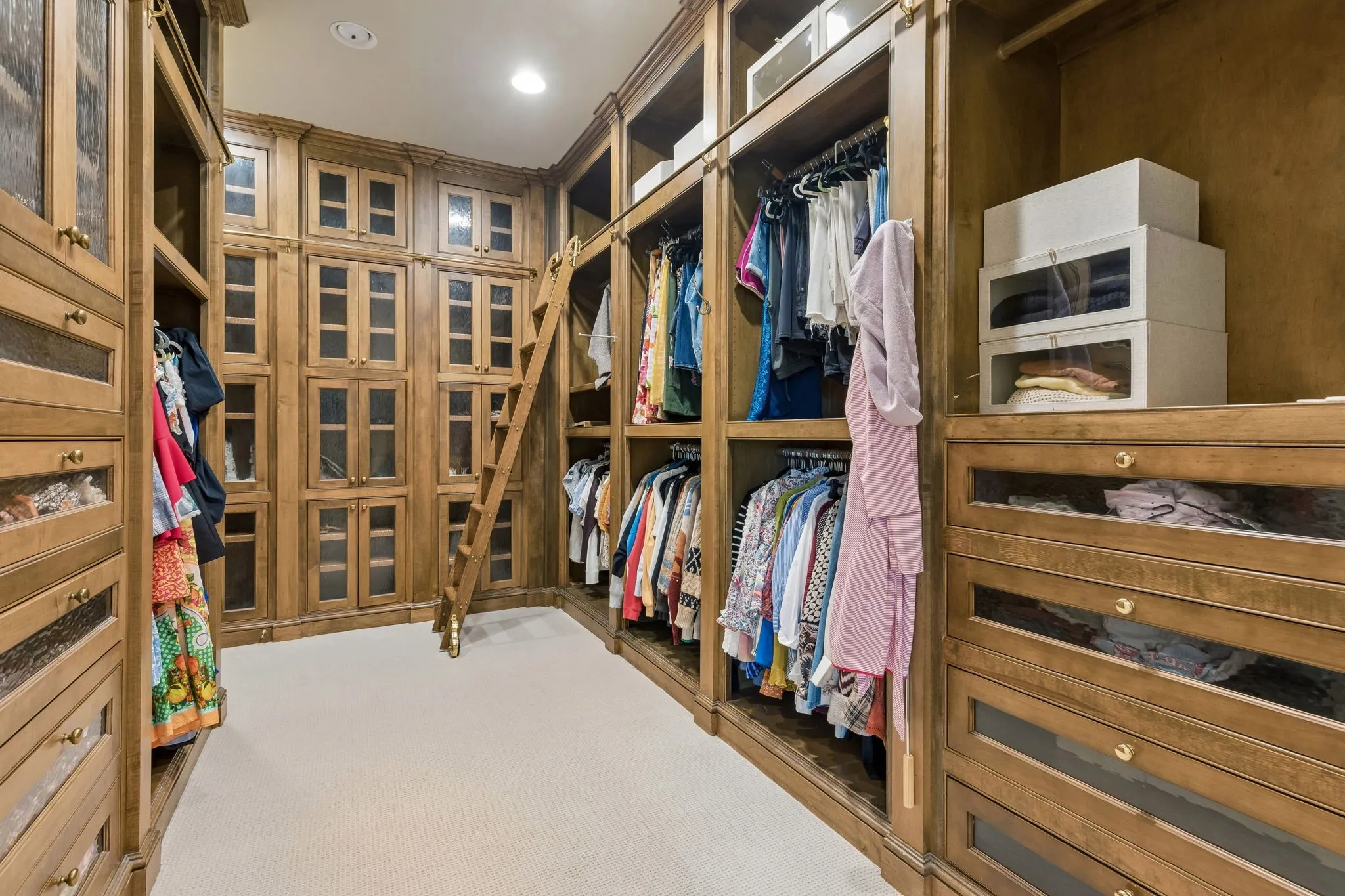 Beautiful Primary Closet (hers)