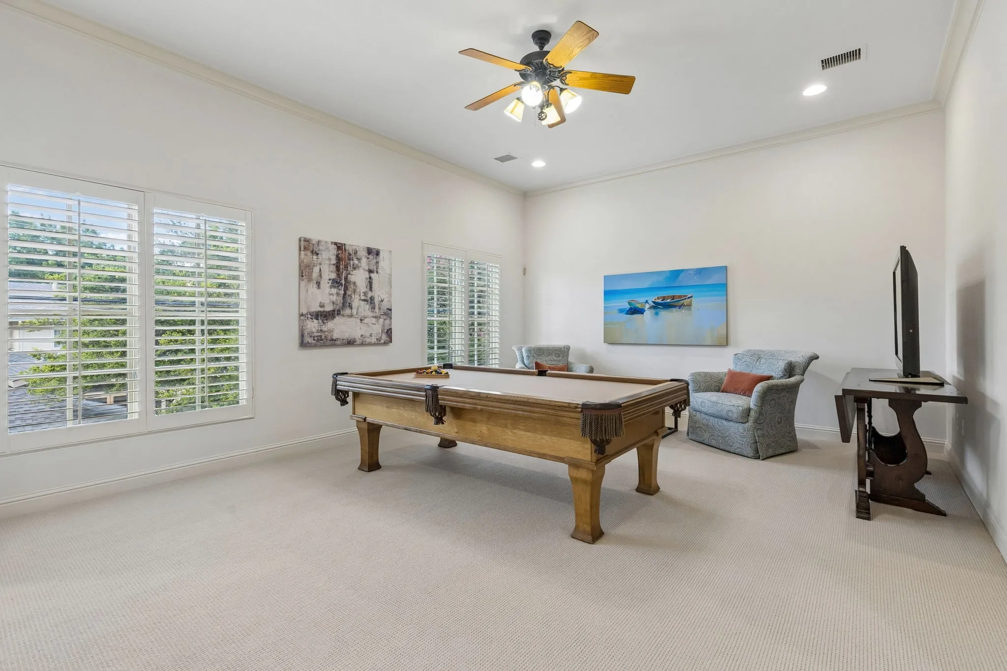 Living Area in Garage Apartment
