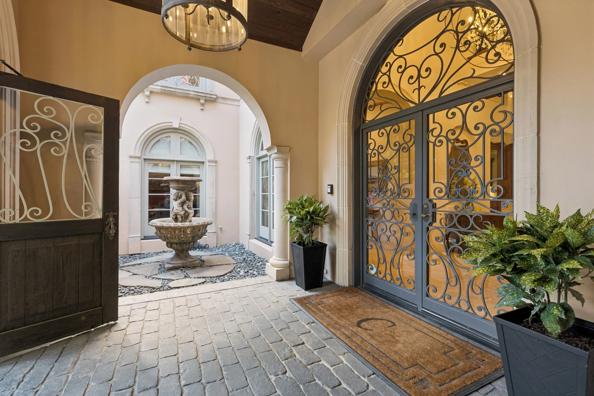 Private Courtyard Entry