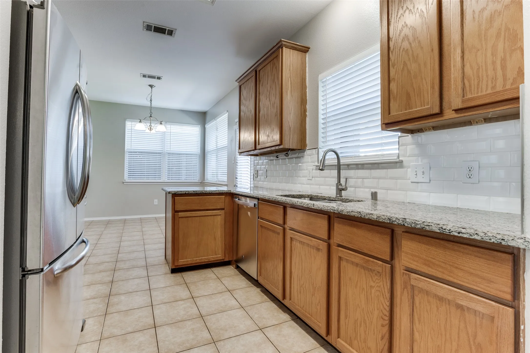 Kitchen featuring eat in breakfast area