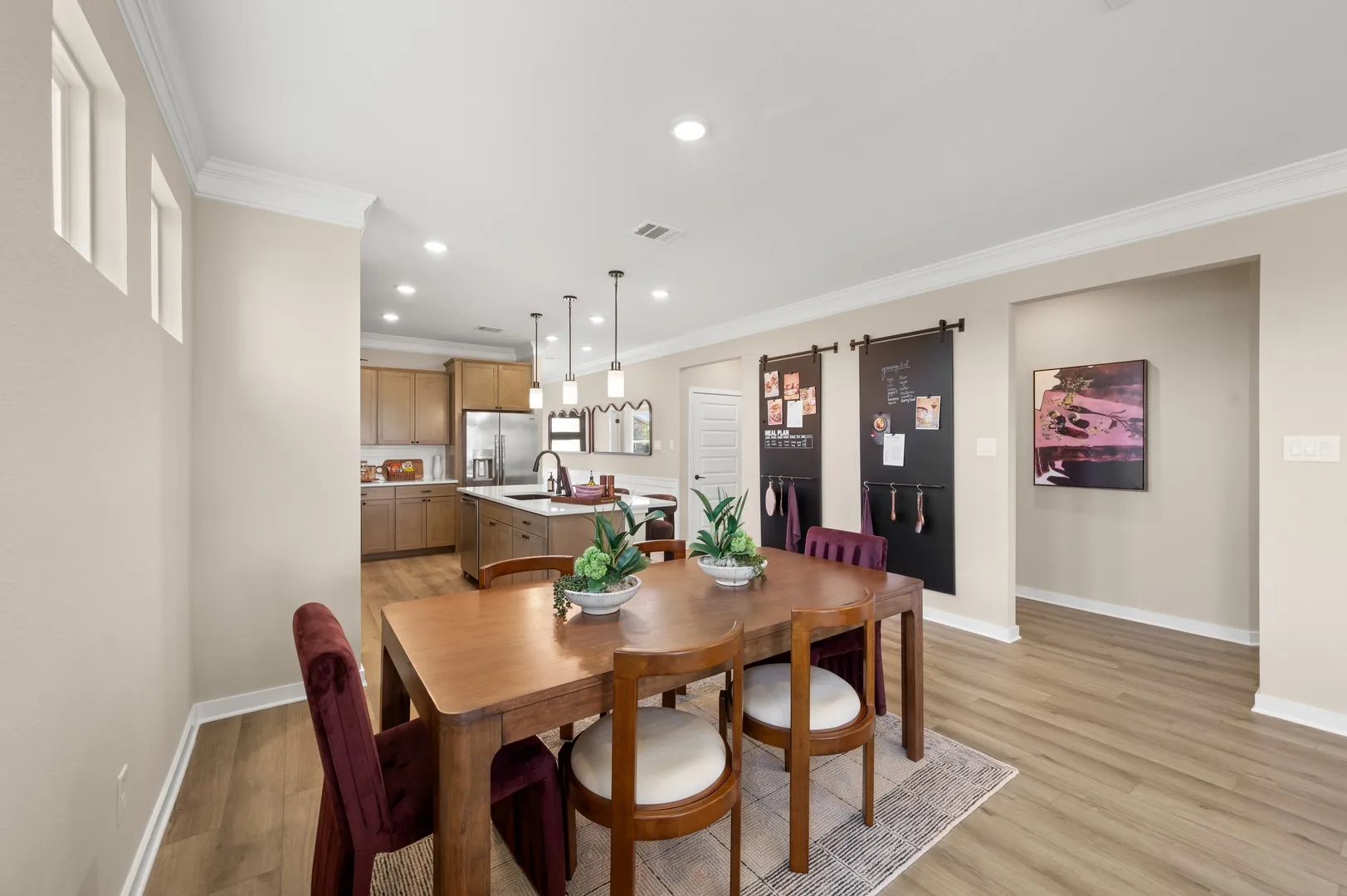 The Oakshire II- Dining Area into Secondary Bedrooms Hall