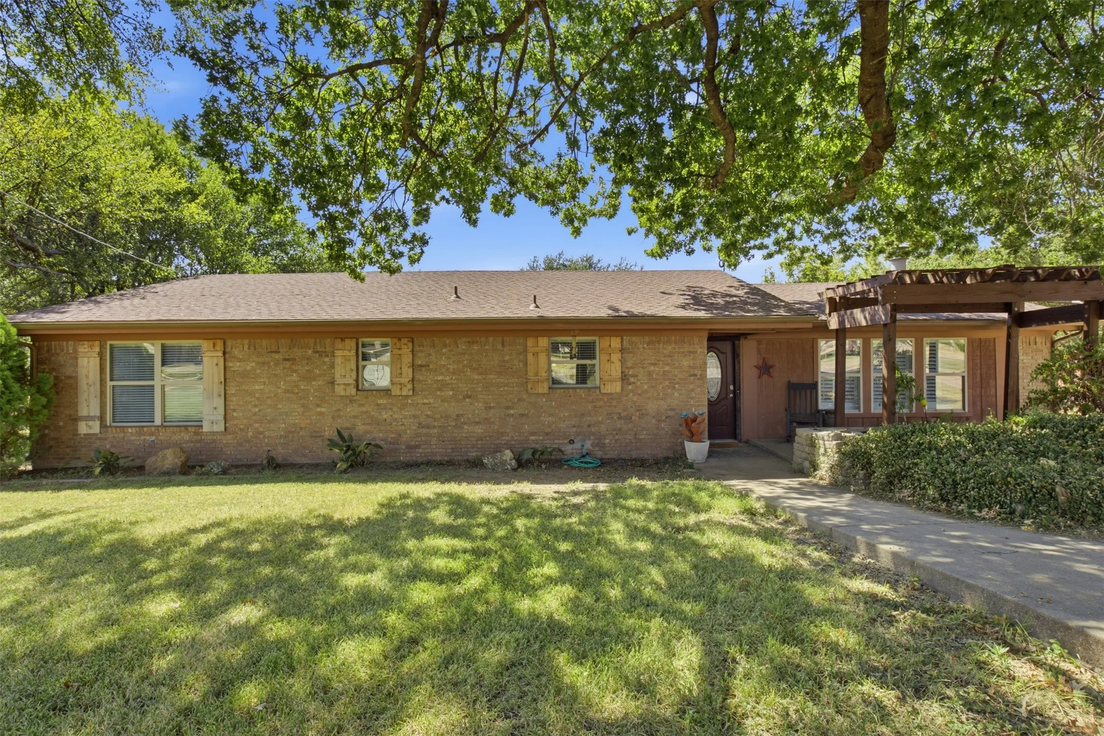 One-story home