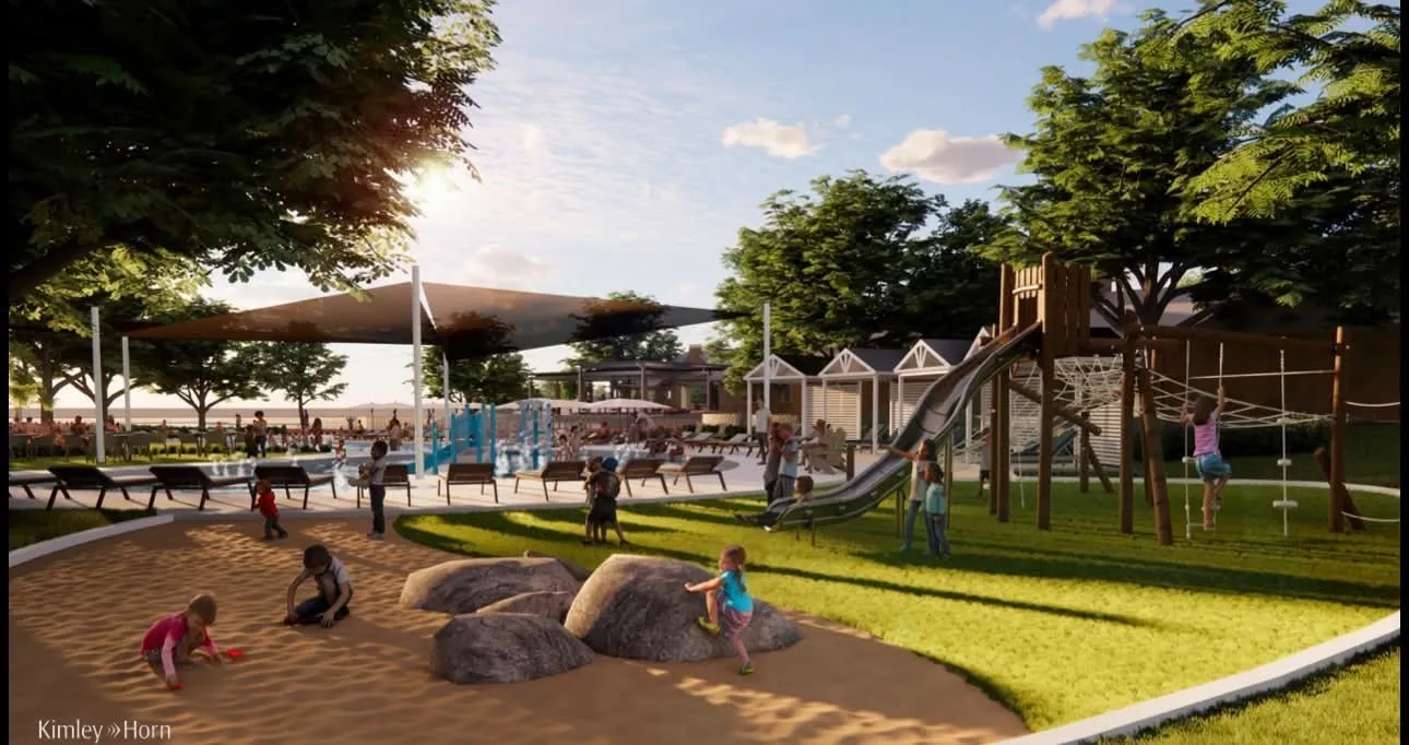 rendering  with projected completion date of May 2027