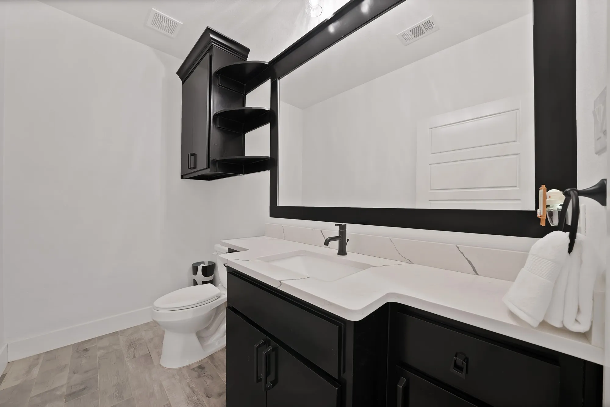 Half bath for guests