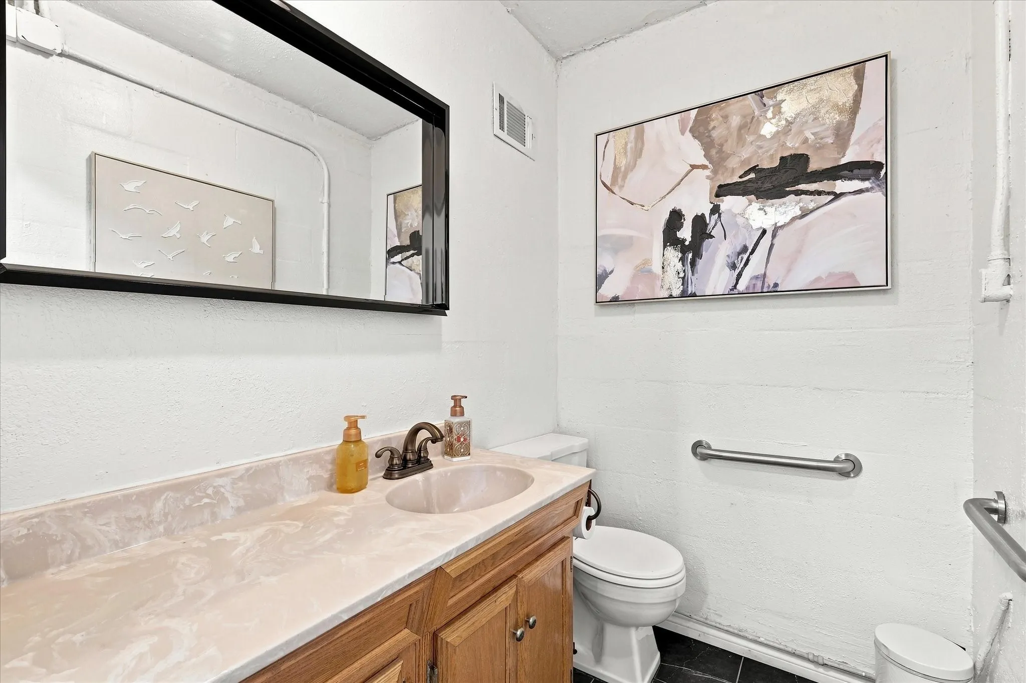 Bathroom off sanctuary