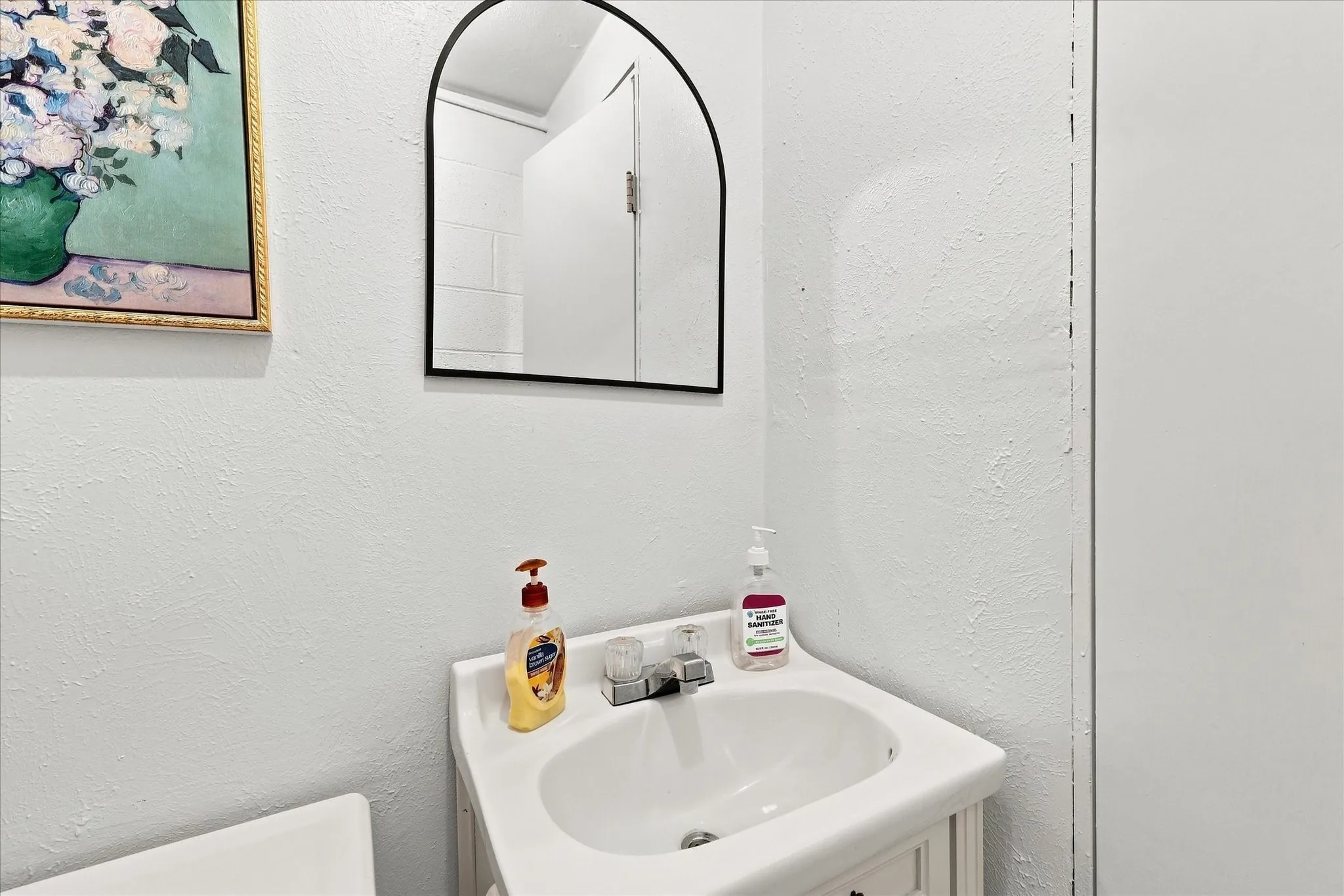 Bathroom off kitchen
