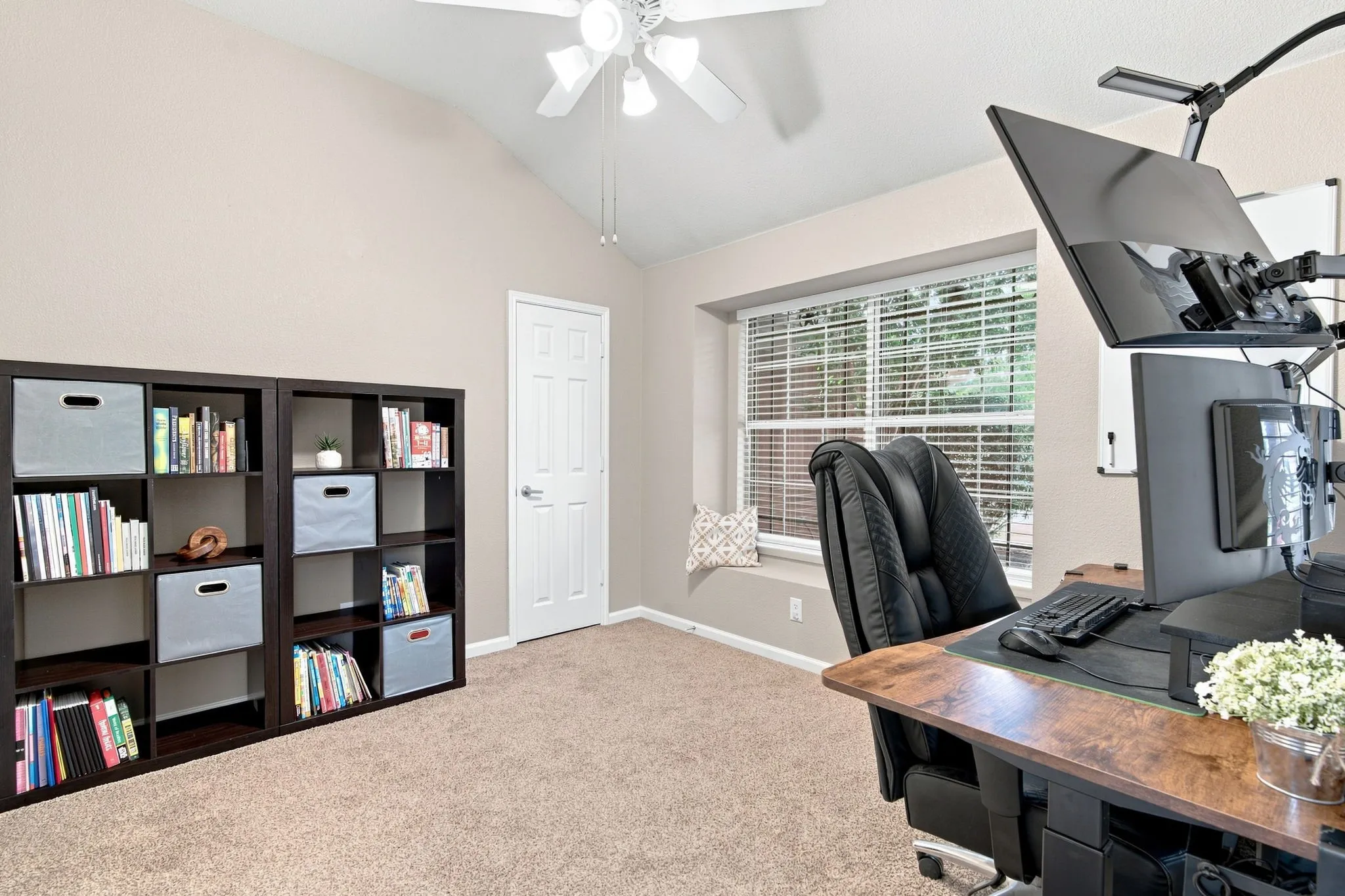 4th bedroom, used as an office.