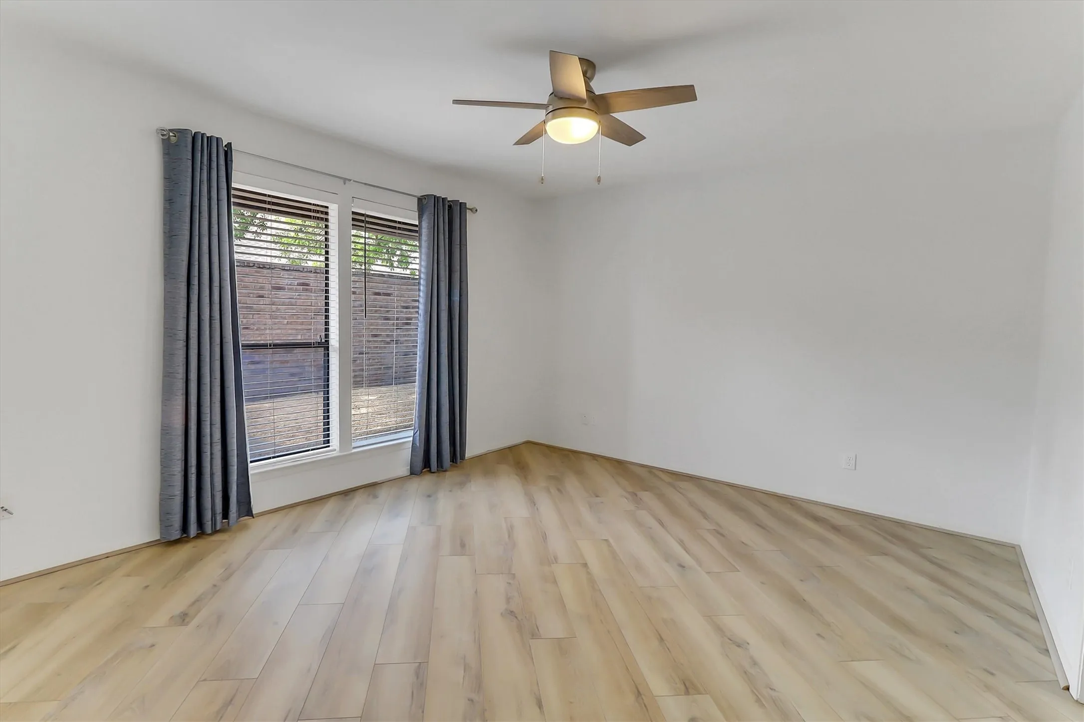 Second bedroom is ensuite with walk-in closet