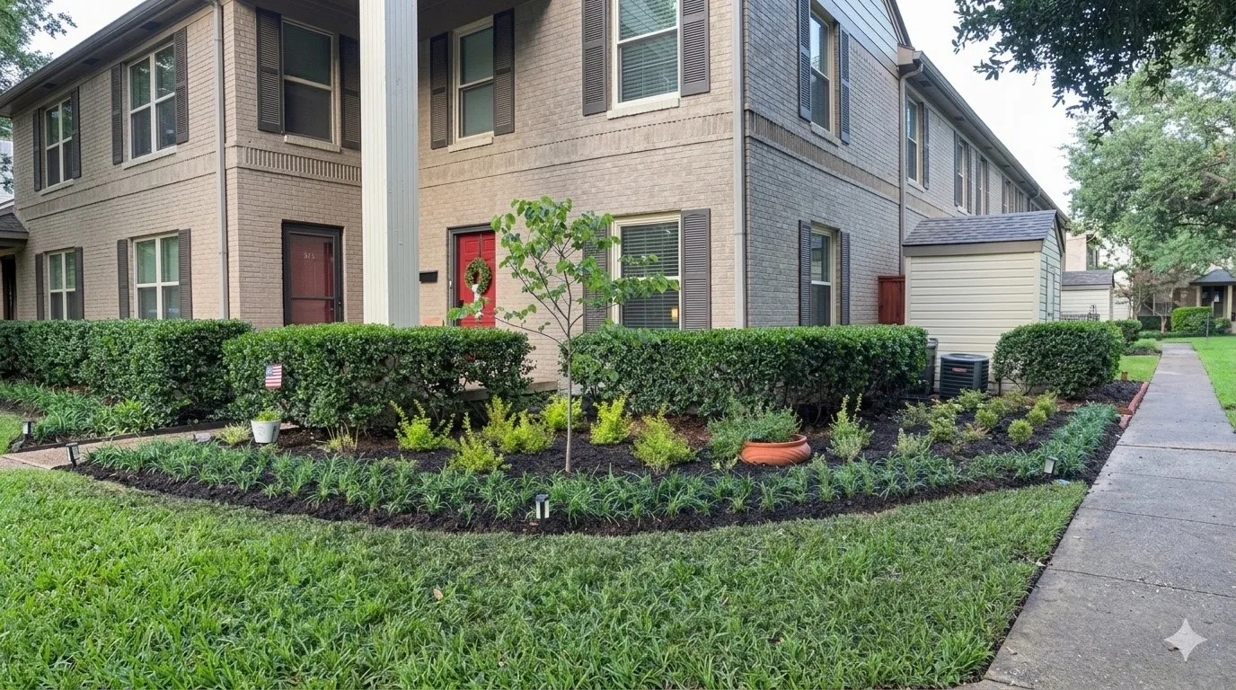 Affordable HOA maintains the grounds