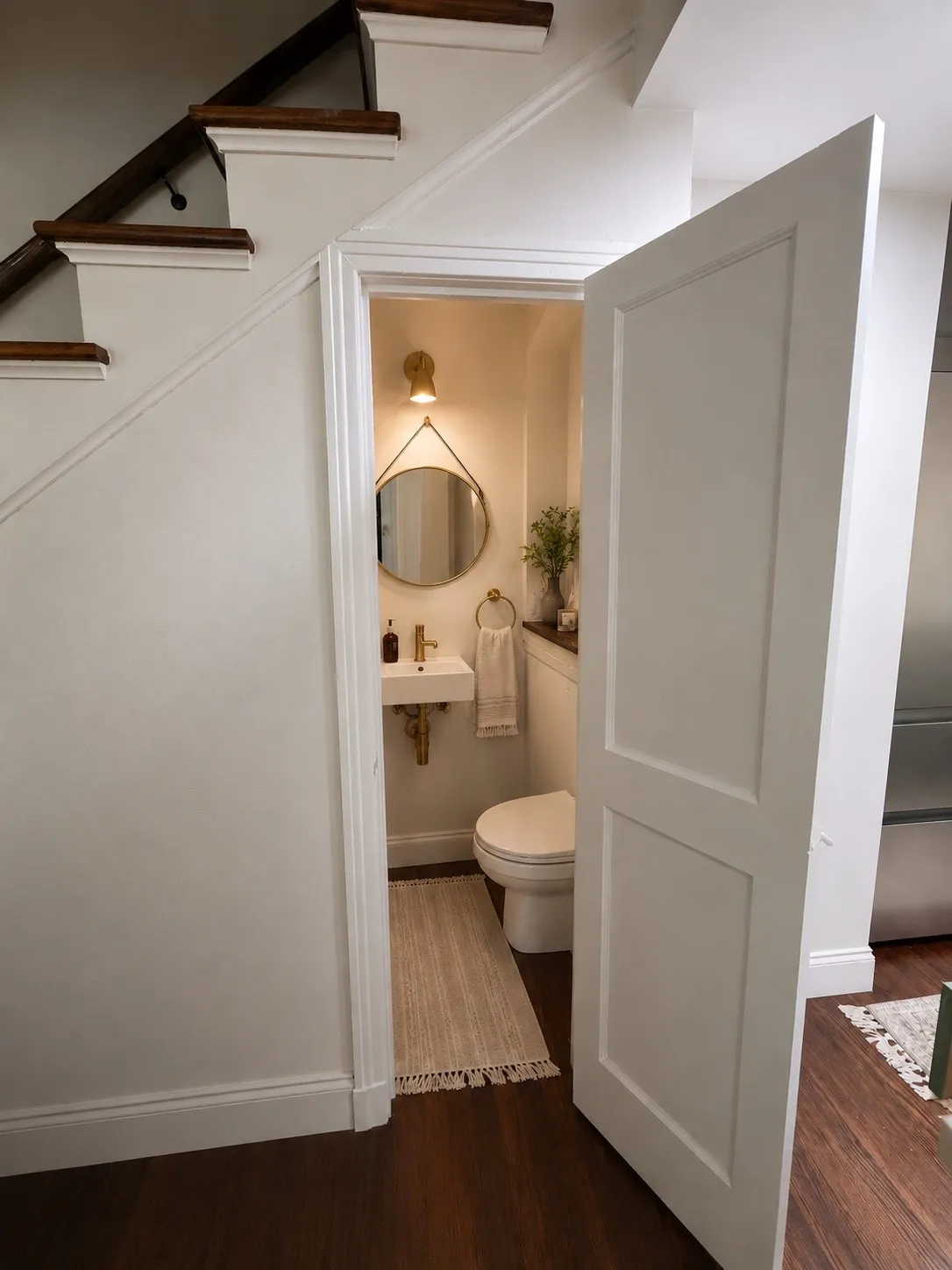 Virtually Inspired half bath