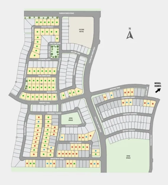 The Ridge at Northlake Community Sitemap