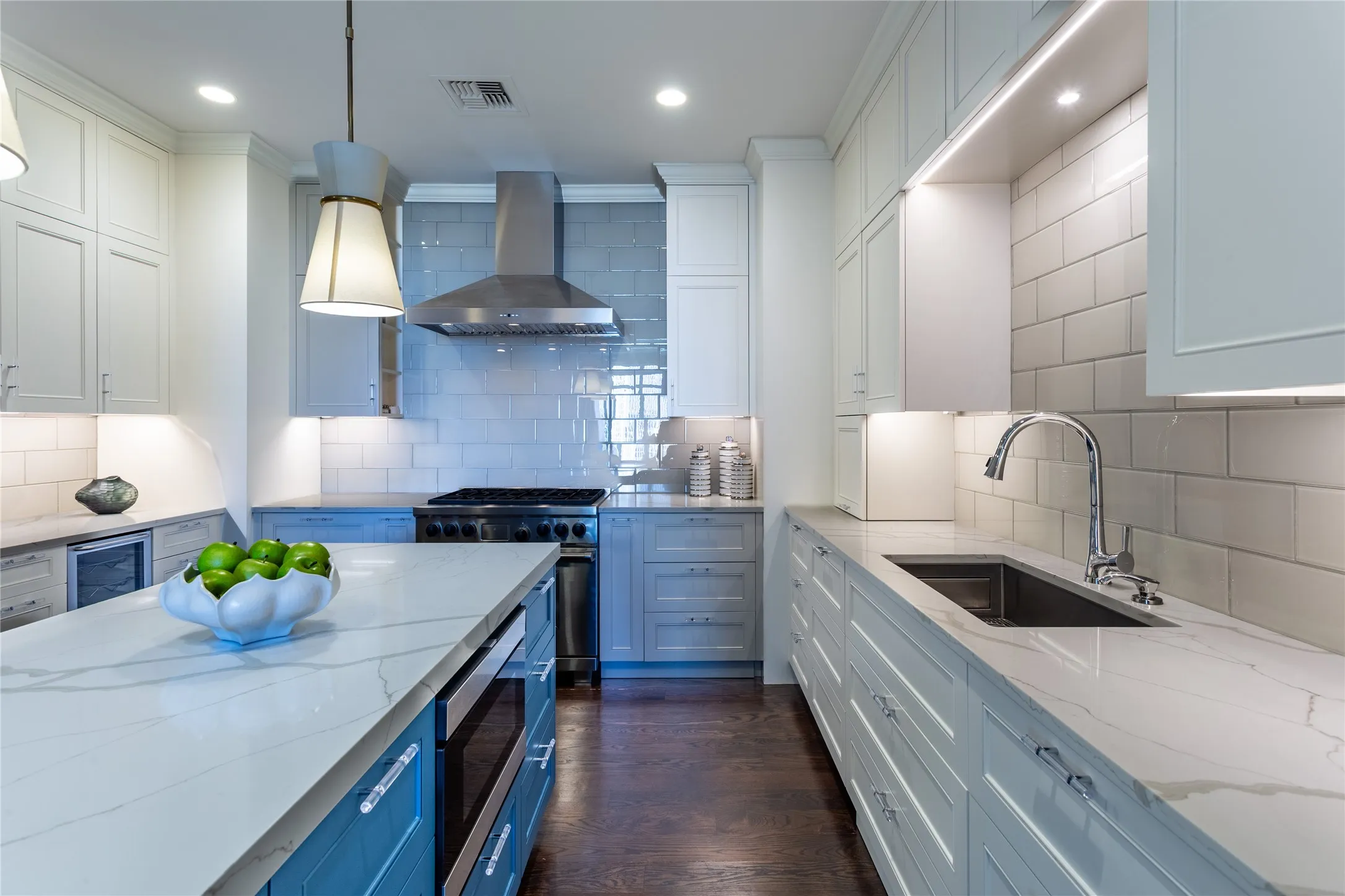 New fixtures, Kohler sink, & Bosch dishwasher.