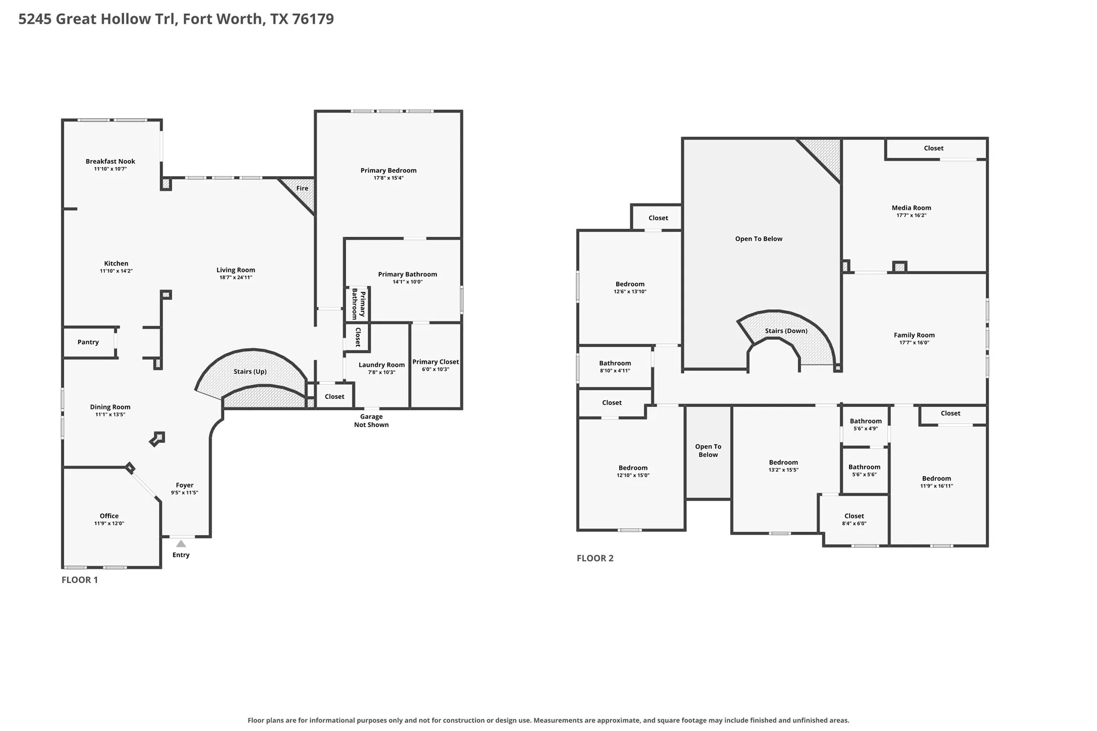Functional and dramatic floor plan