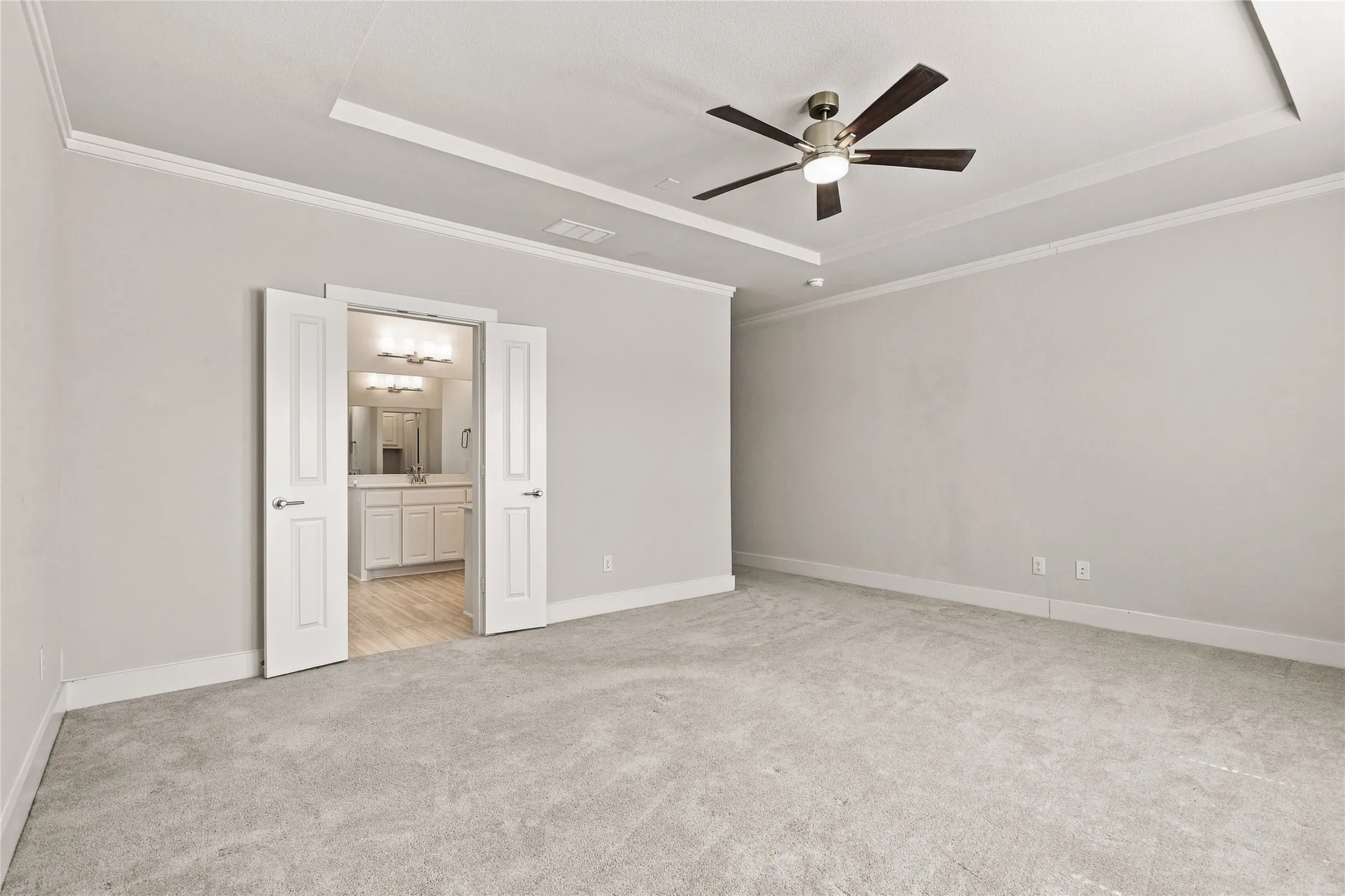 Primary bedroom with ensuite