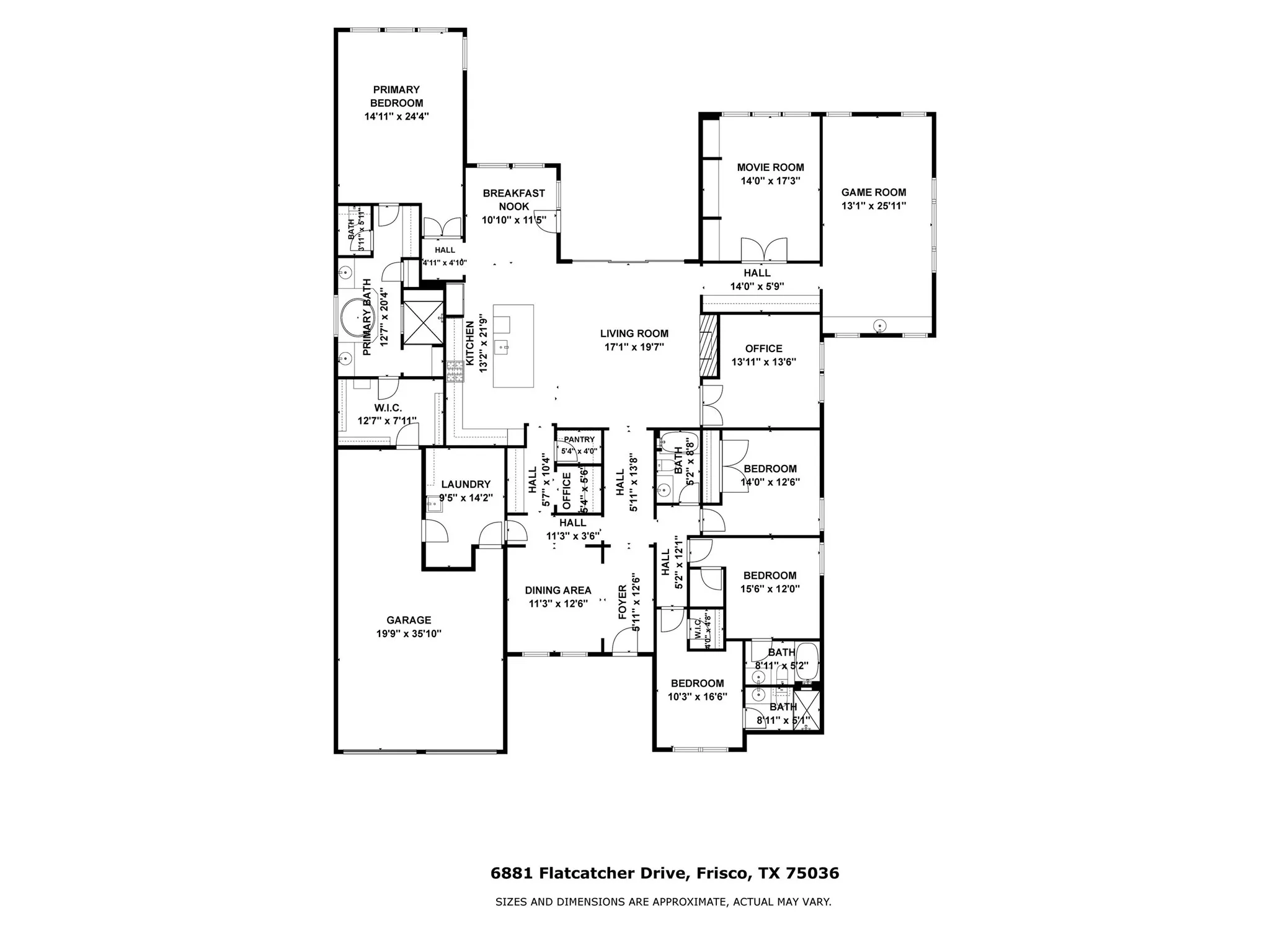 Single Family Residence For Sale in Denton County , 6881 Flatcatcher Drive, Frisco, Texas 75036, 4 Bedroom, 4 Bathroom, 3 Garage spaces, 3,879 Sqft, built in 2019, mls#21380595, Real Estate Agent in Frisco, Homes For Sale in Denton county, Homes For Sale in Frisco, Realtor in Frisco Texas, Real Estate Brokerage Independent Realty Texas, Luminita Cordes Realtor