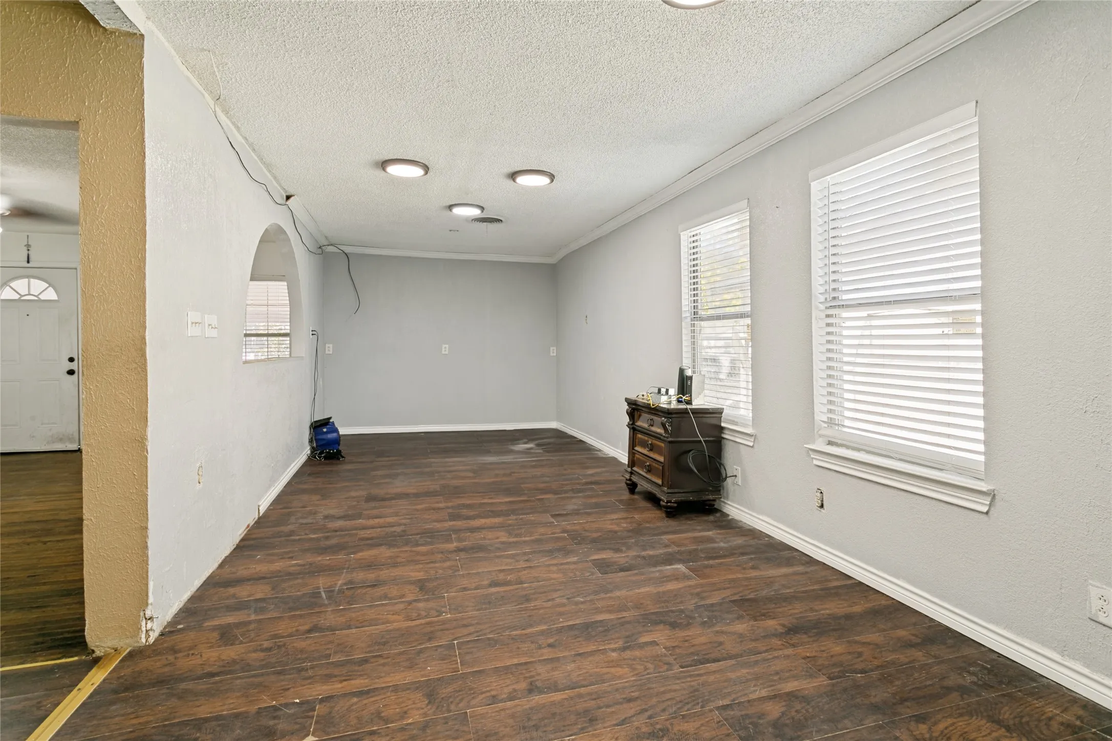 Garage conversion Additional living or dining area