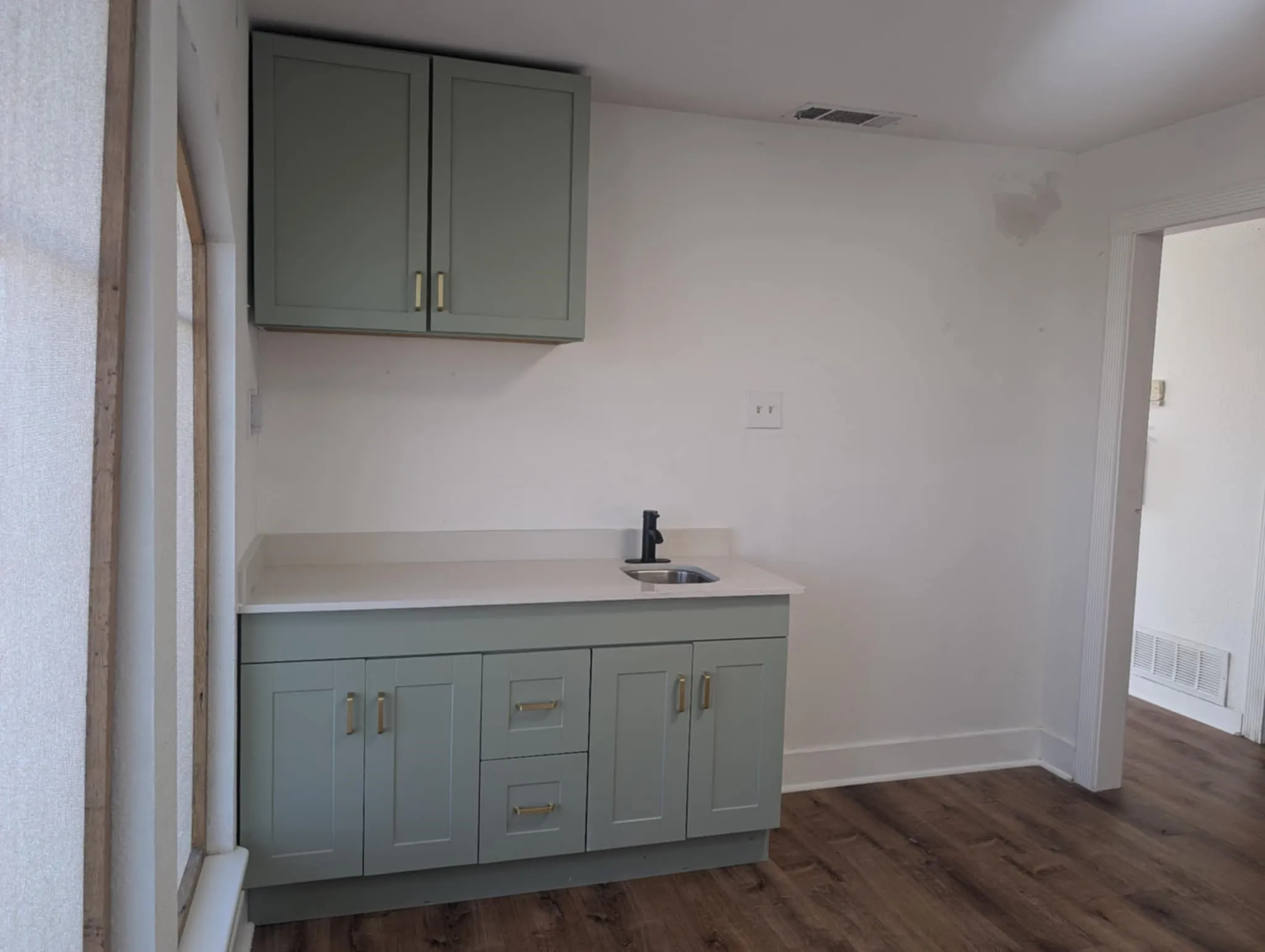 Office in the front corner