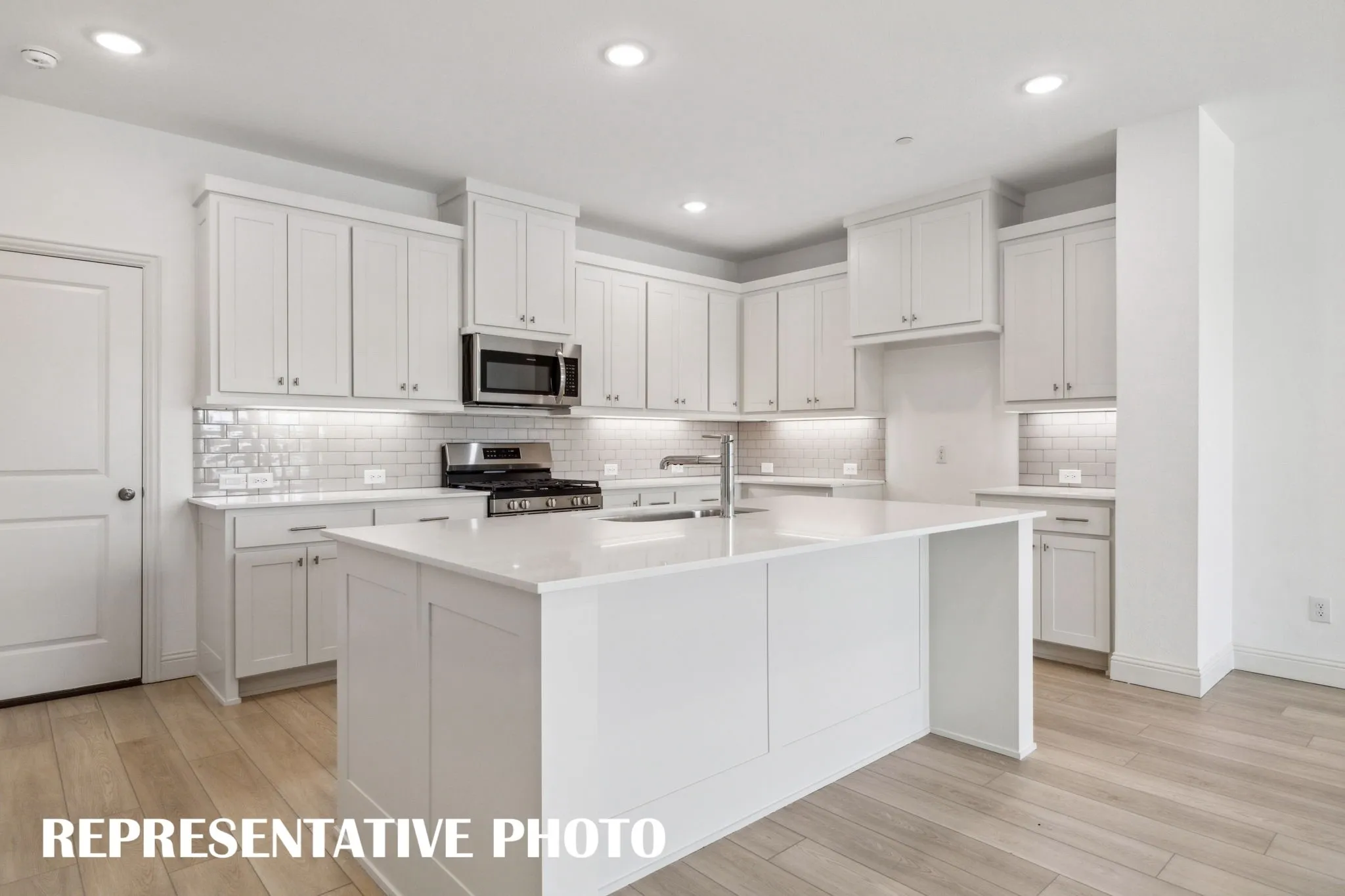 No shortage of storage or prep space in this dream kitchen!  REPRESENTATIVE PHOTO