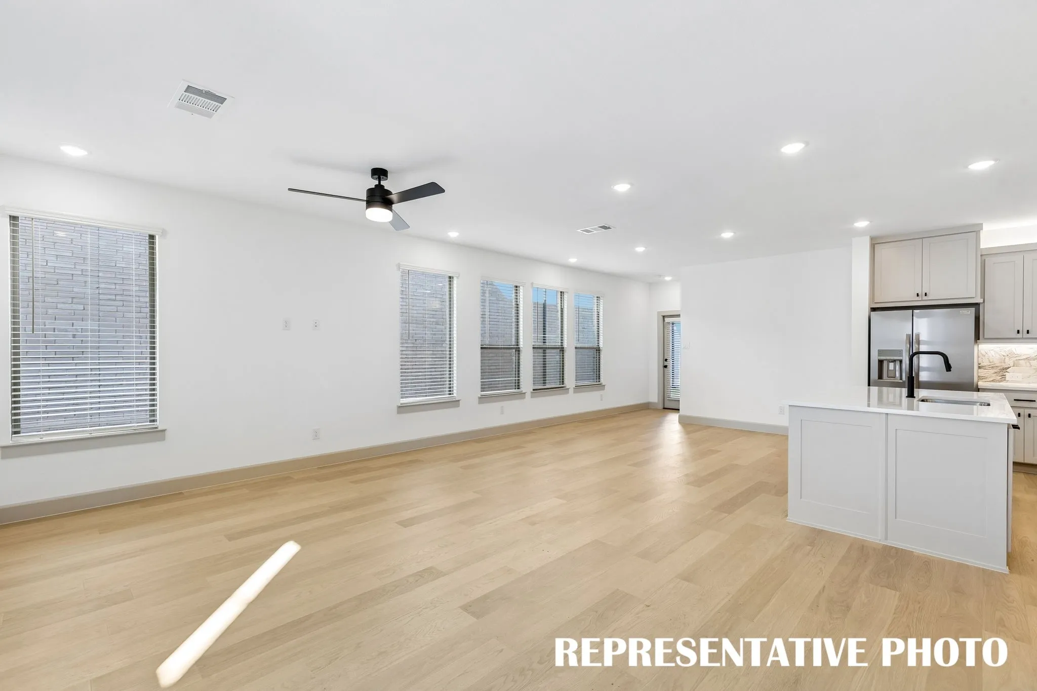 You'll enjoy plenty of room to host family and friends in our Beatirce plan.  REPRESENTATIVE PHOTO