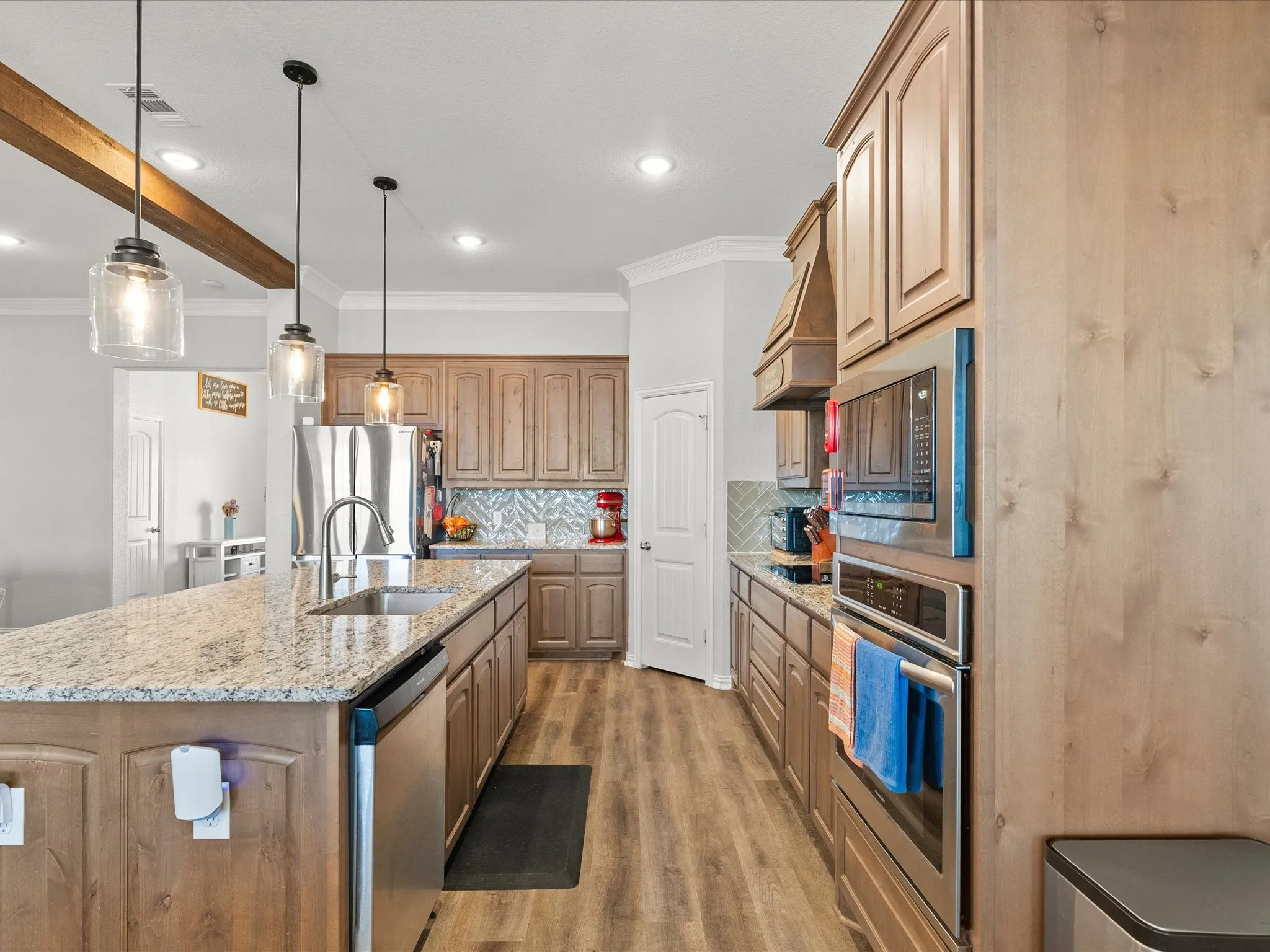 open concept kitchen