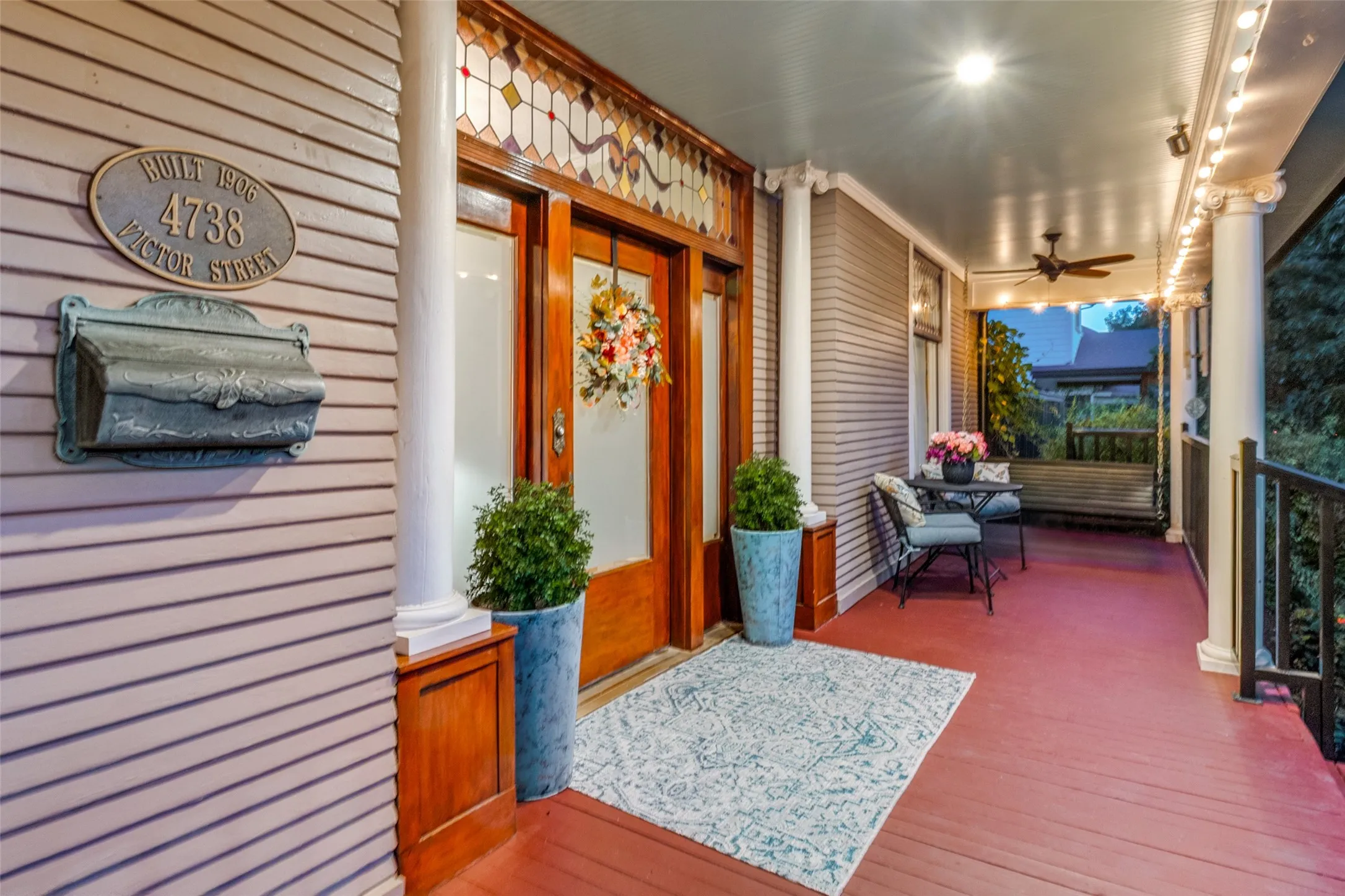 Covered Front Porch