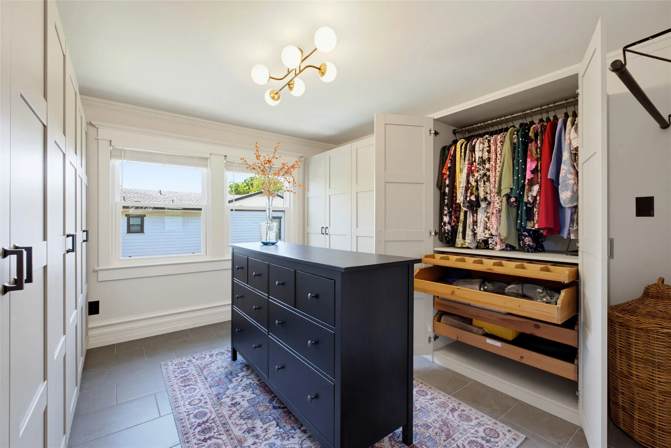 Room Sized Primary Closet