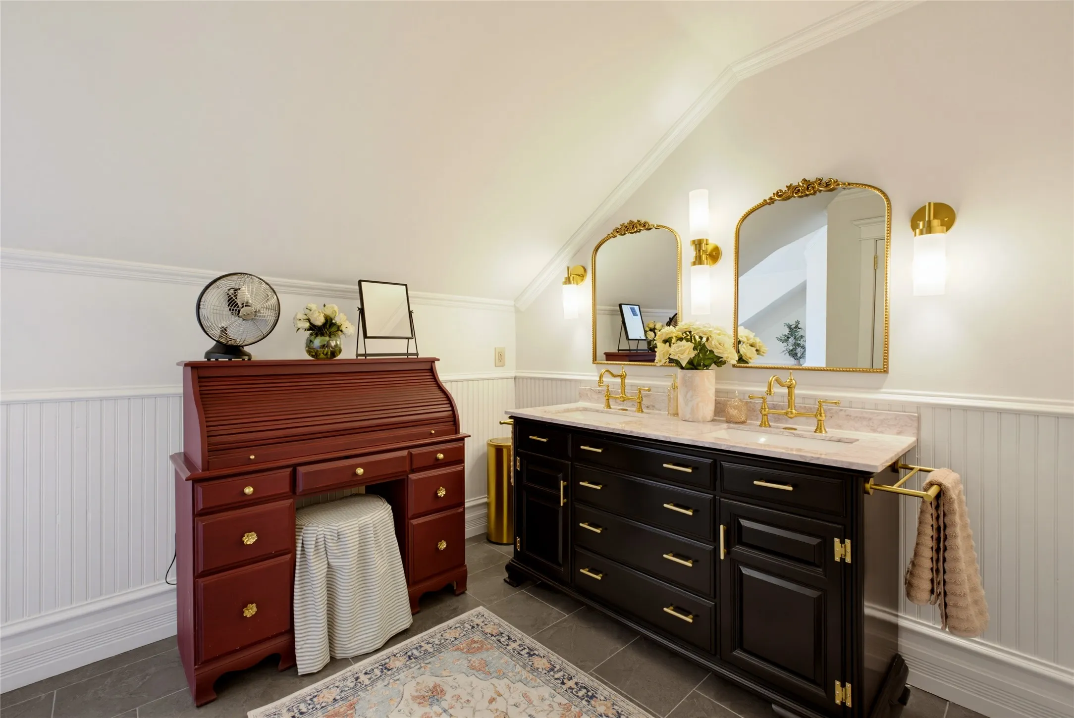 Primary Bathroom with Double Sinks
