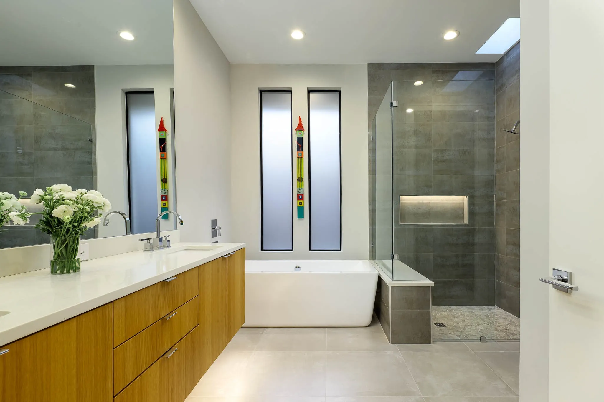 Secondary bathroom