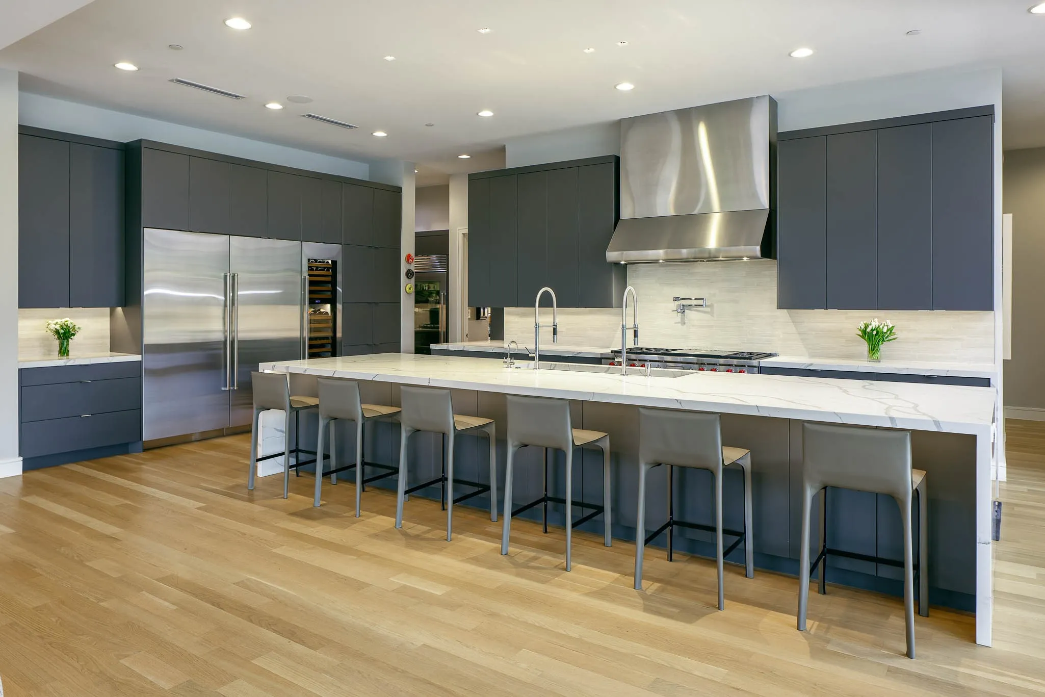 Gourmet kitchen with butler's pantry
