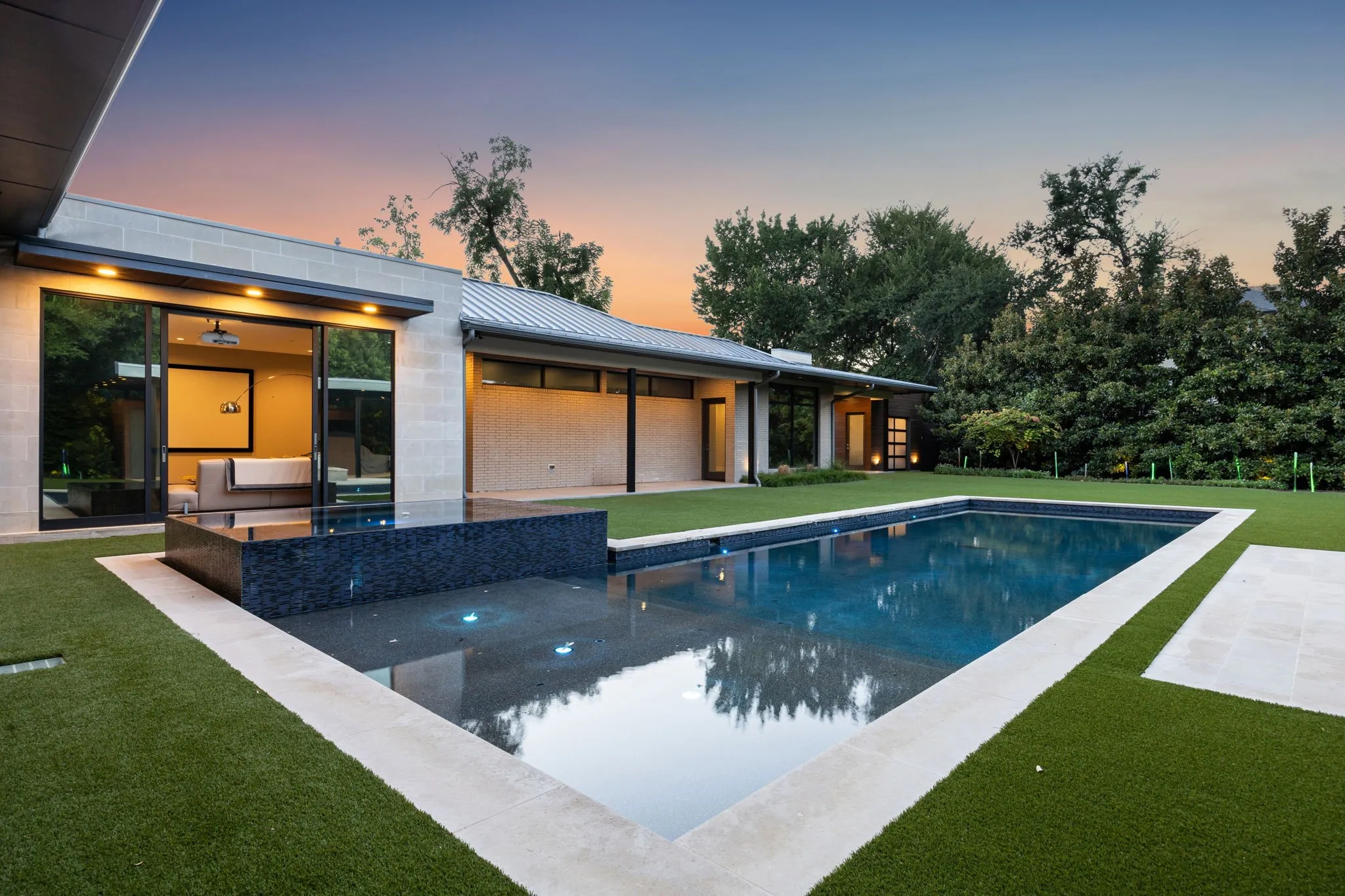 Pool and spa
