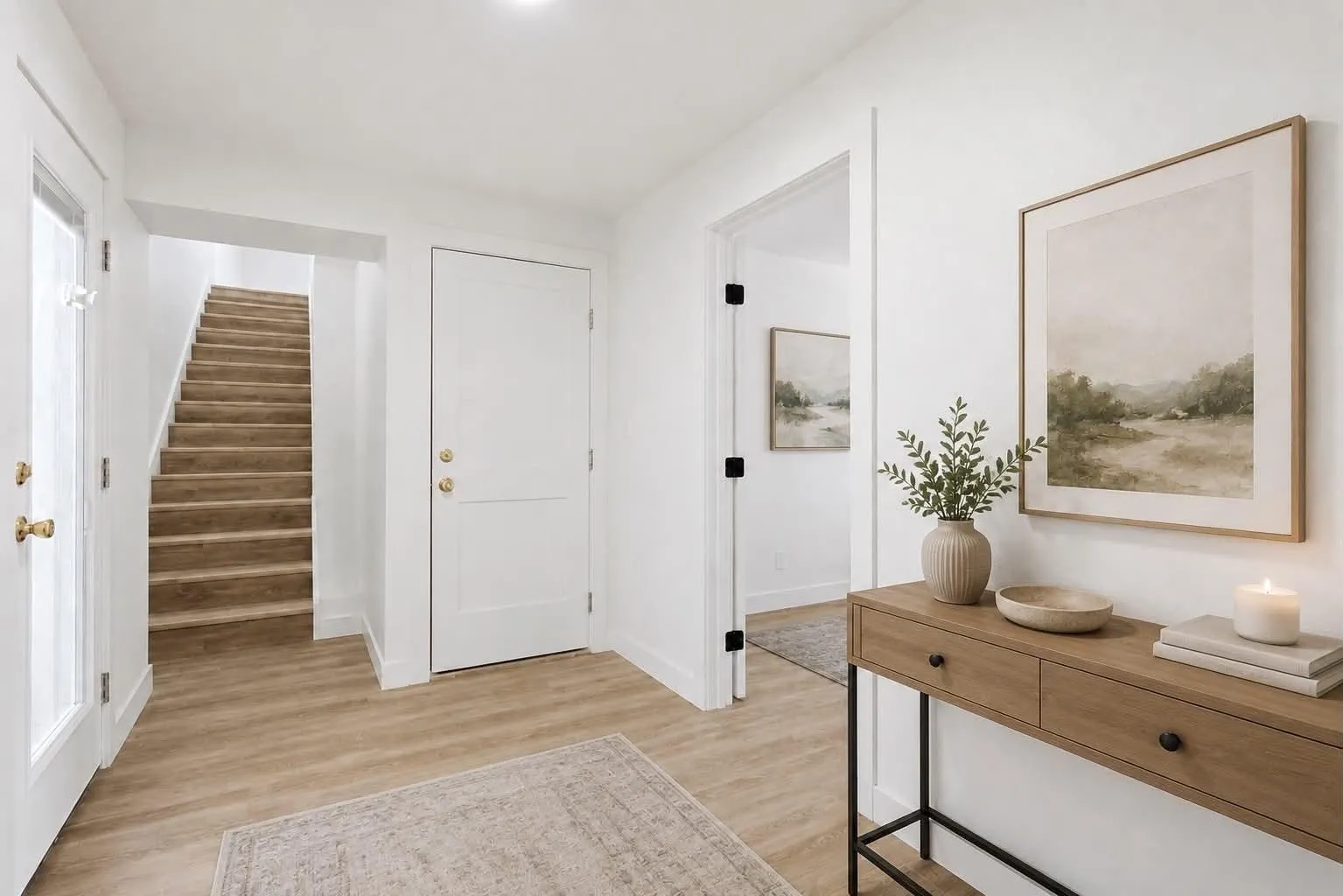 AI staged rendering