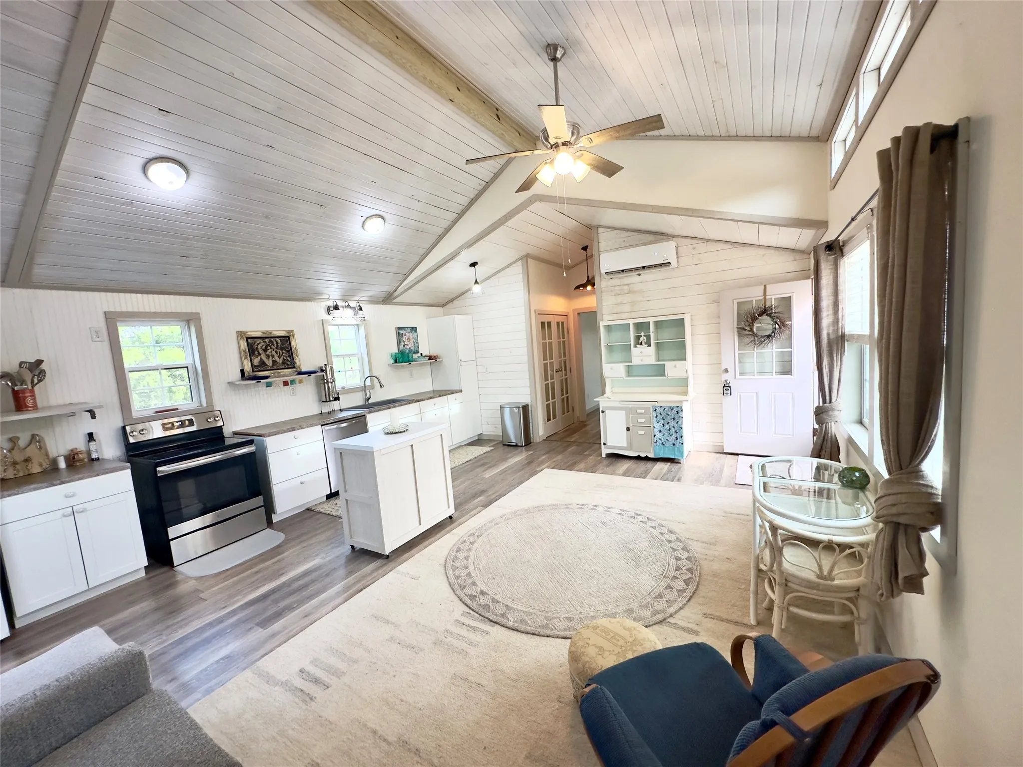 Kitchen and Living Area