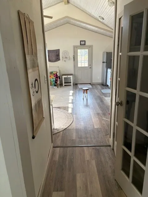 From Bedroom to Livng and Kitchen