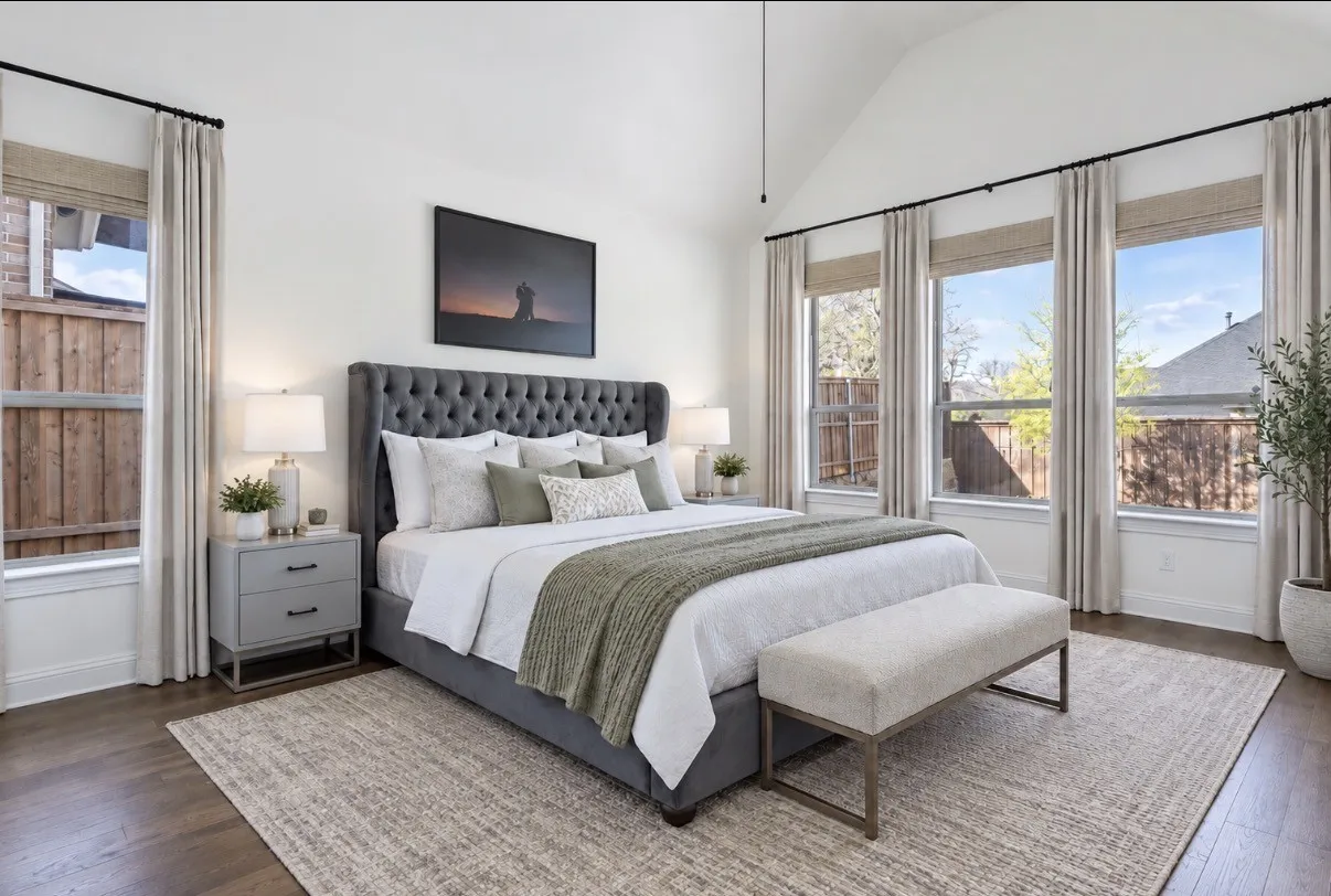 Virtual staging added