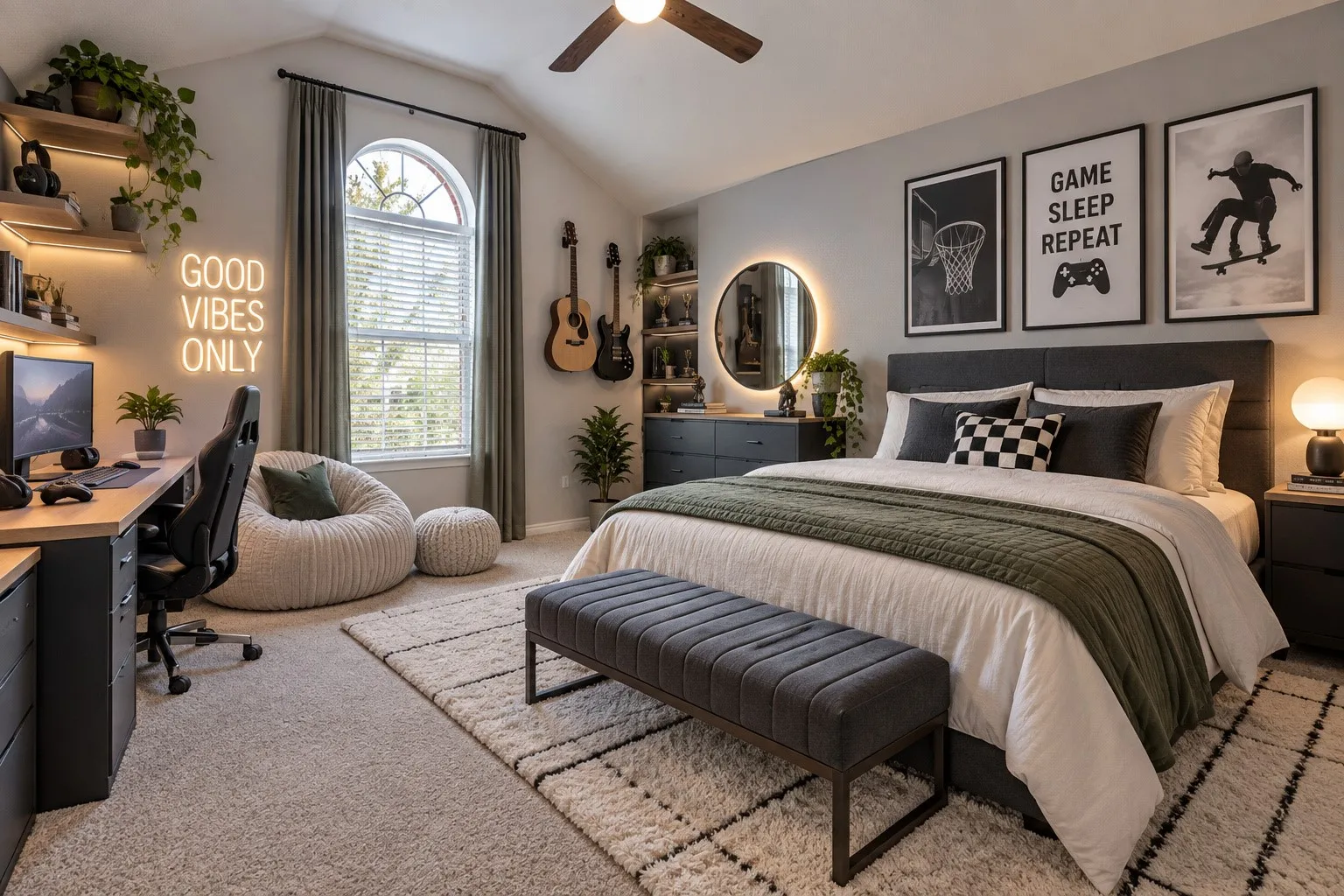 Bedroom 3 - Virtually staged for inspiration