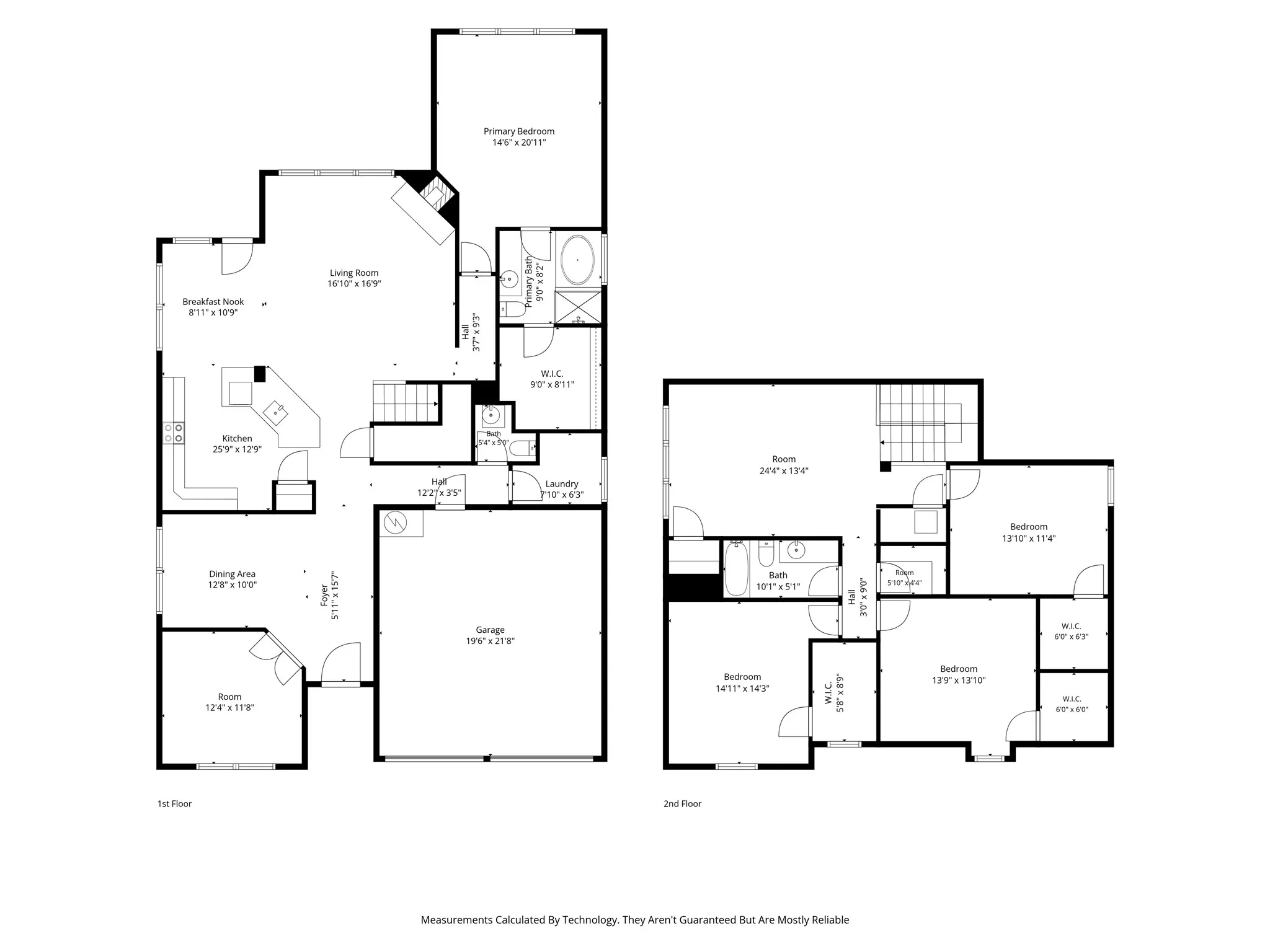 Whole home floorplan