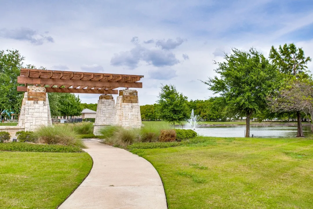 Fishing pond, playgrounds, pool