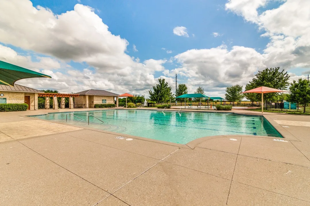 Community pool, dog parks, trails