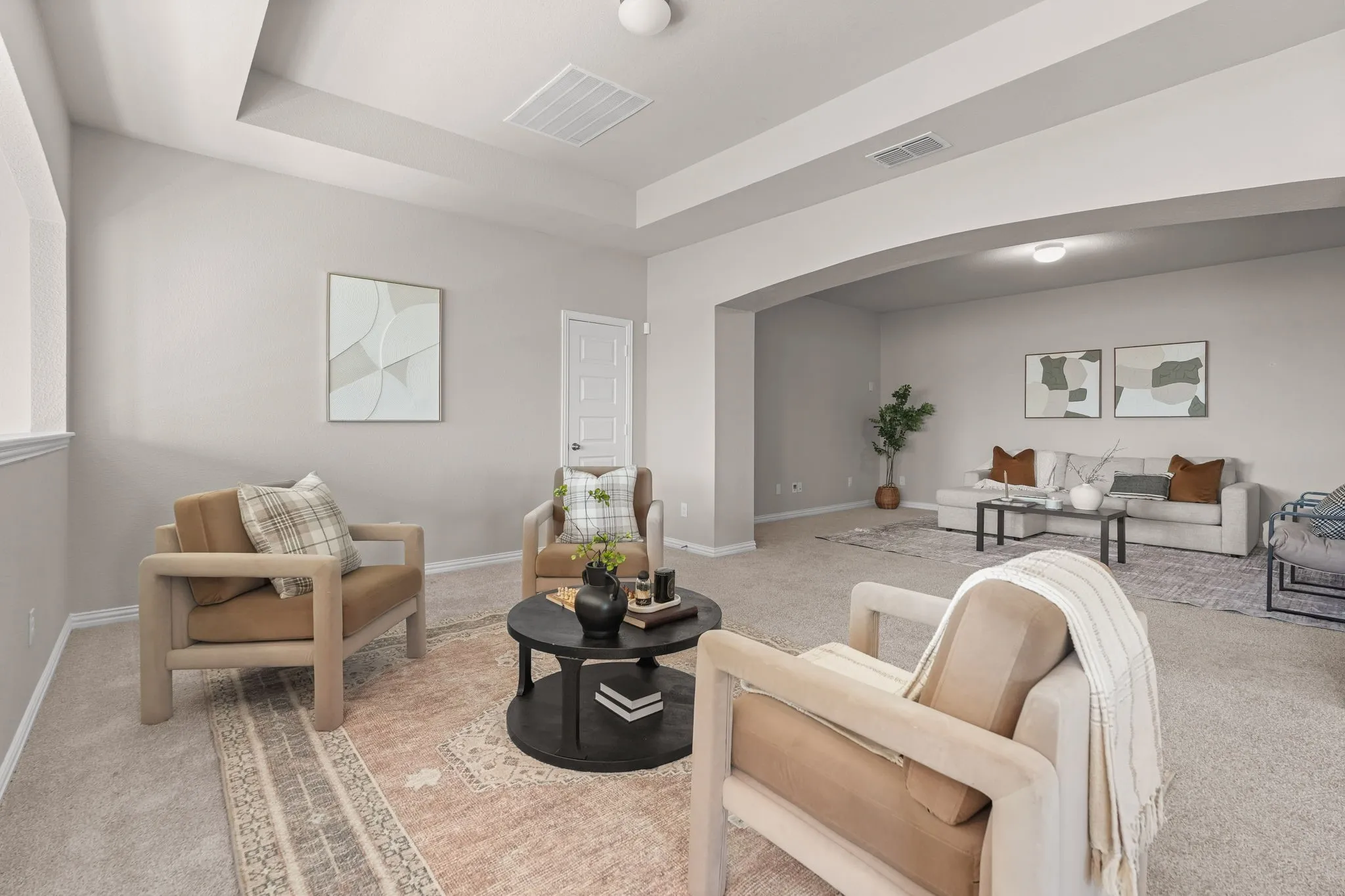 Media room/ and game room or flex space! What would you do with it?
