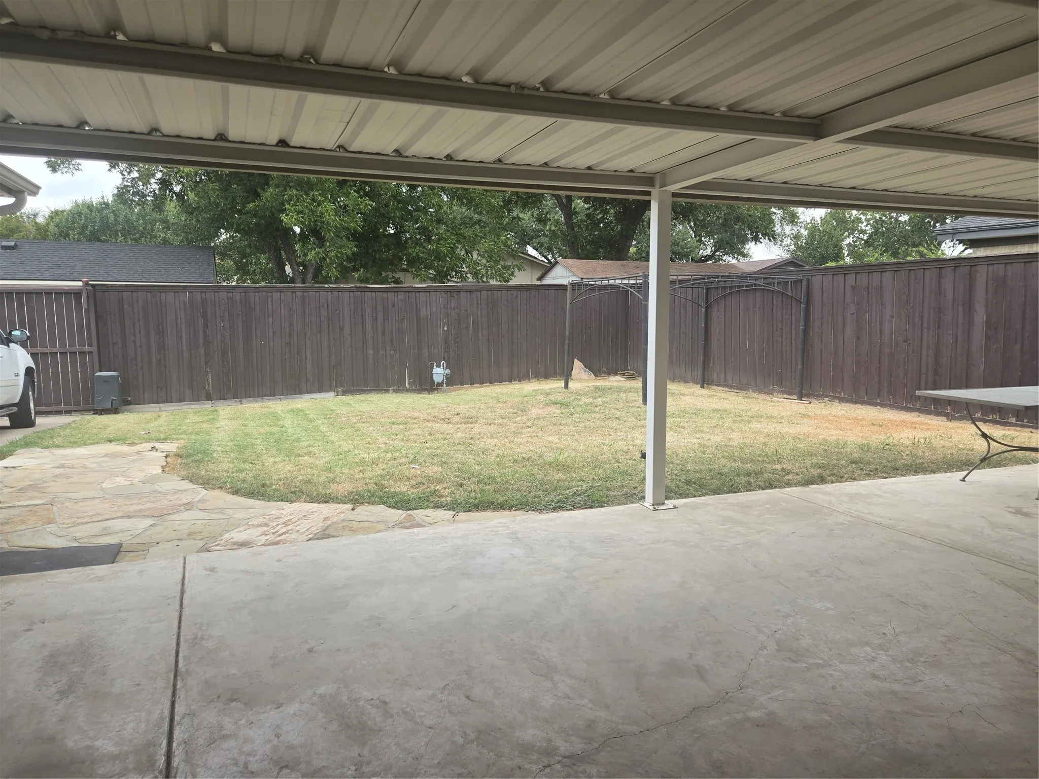 Yard view