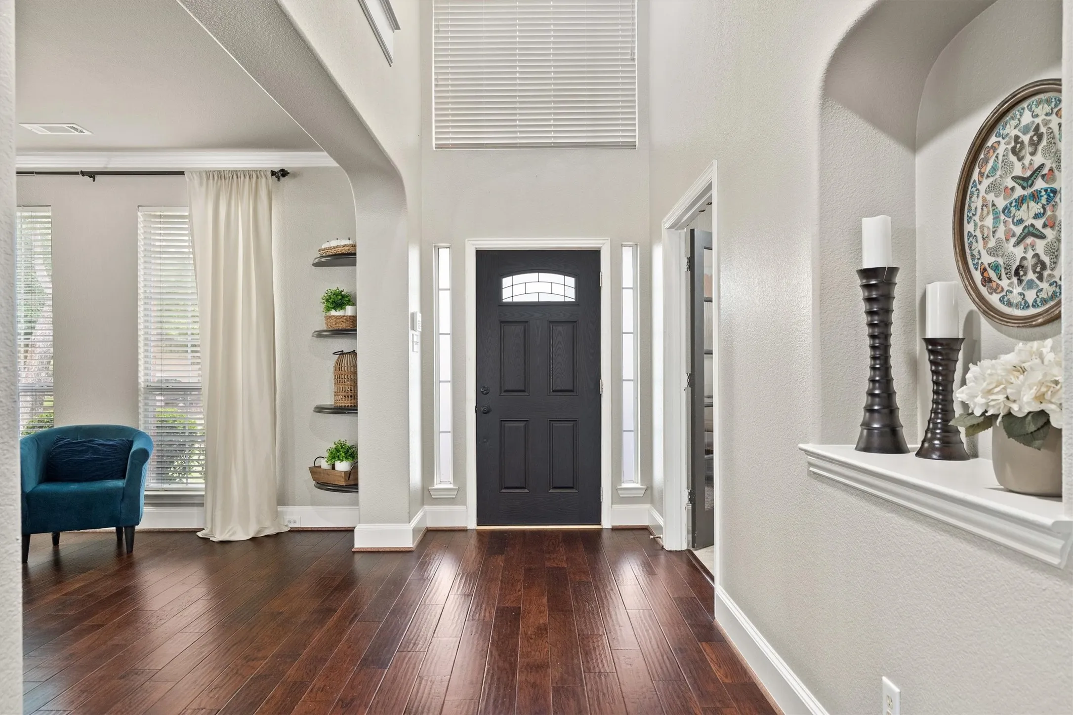 All new flooring flows through the living spaces