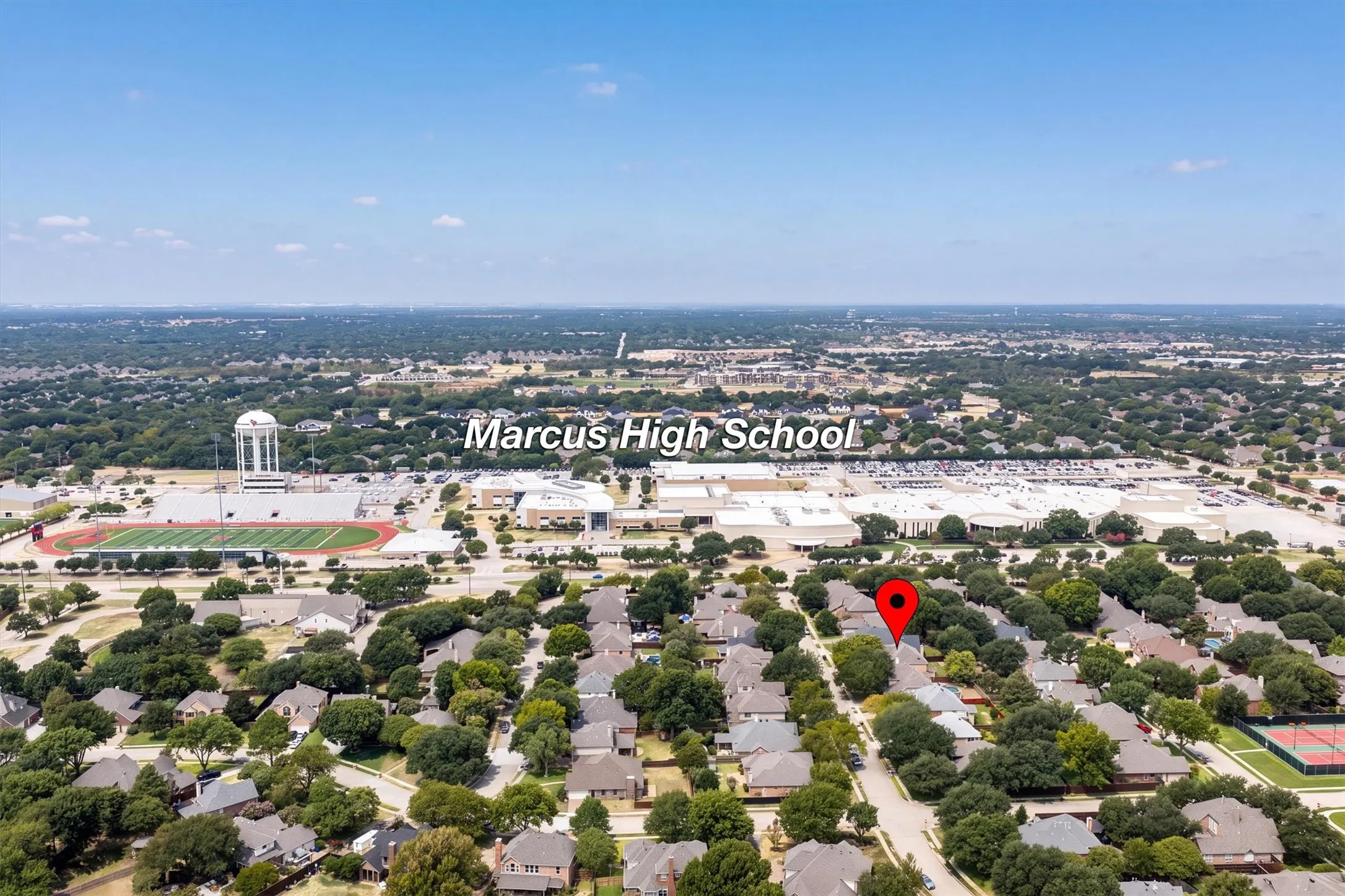 Marcus HS is right down the street!