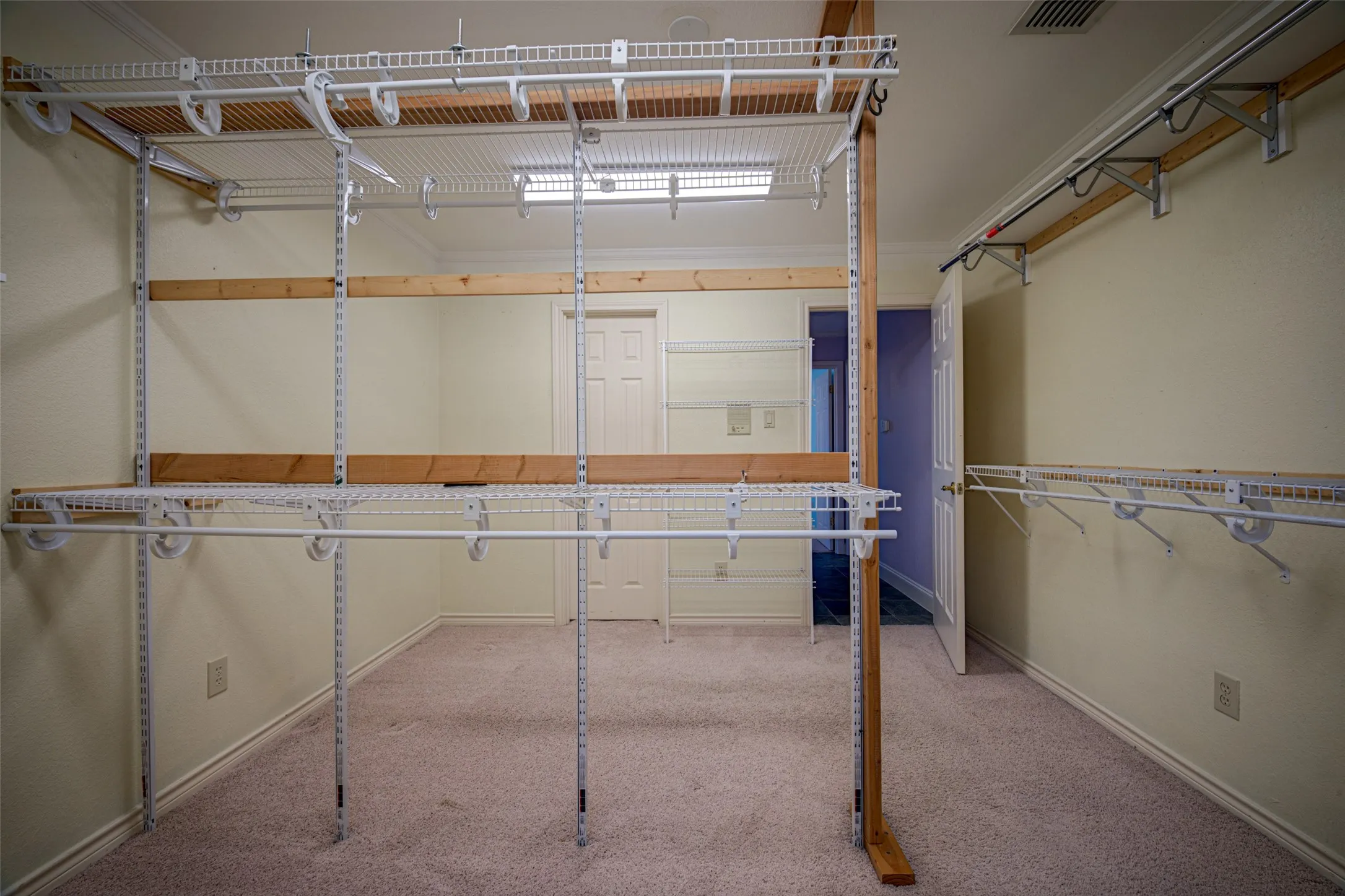 Bedroom Turned Into a Closet