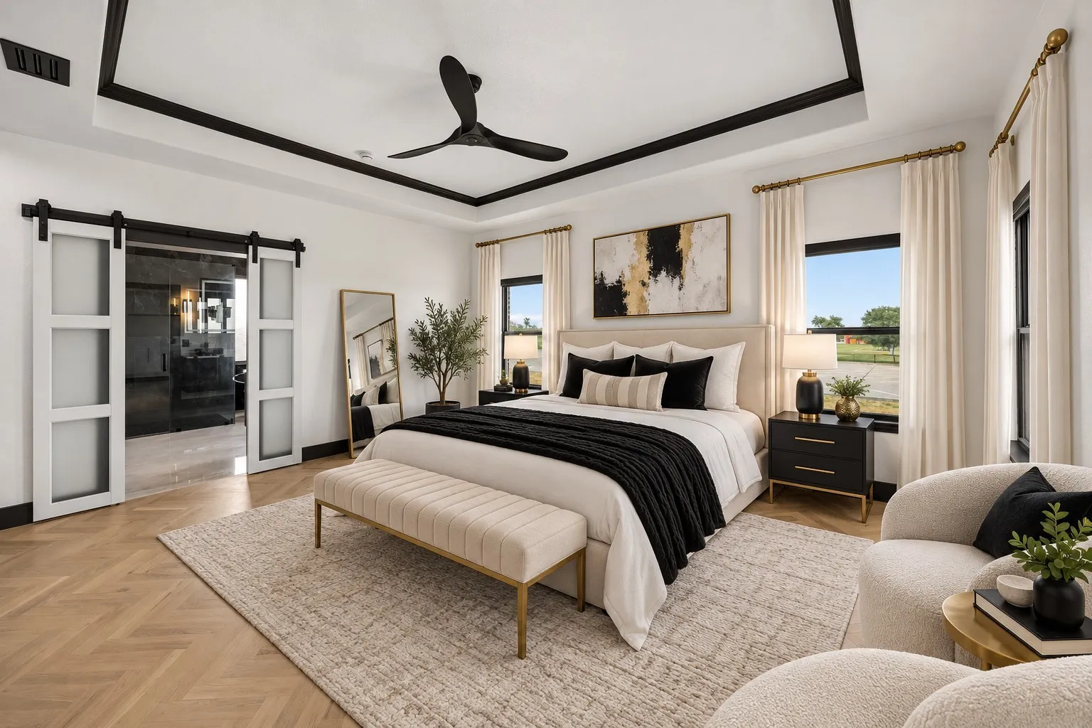 Primary Bedroom—Virtually Staged