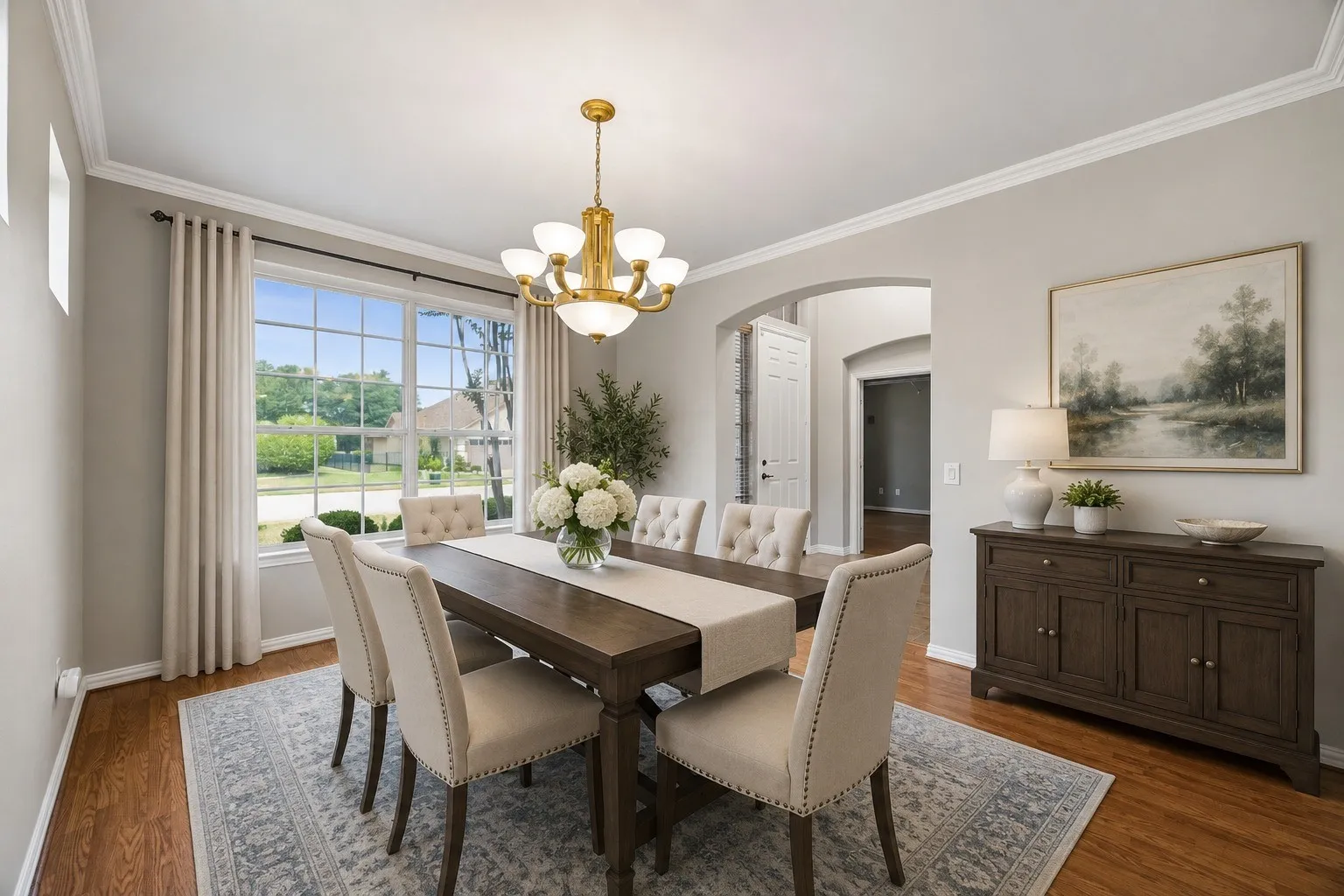 Dining Area—Virtually Staged