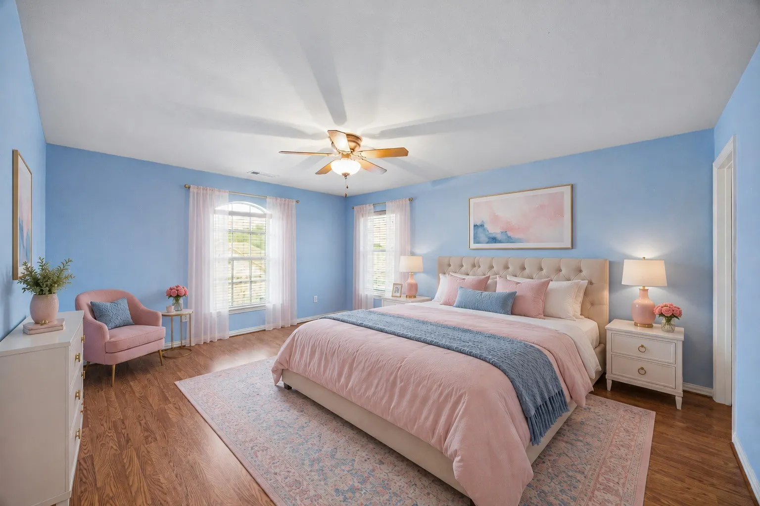 Bedroom—Virtually Staged