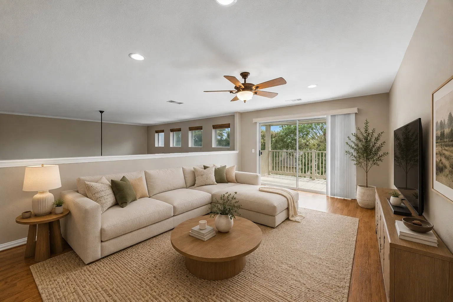 Second Living Area—Virtually Staged