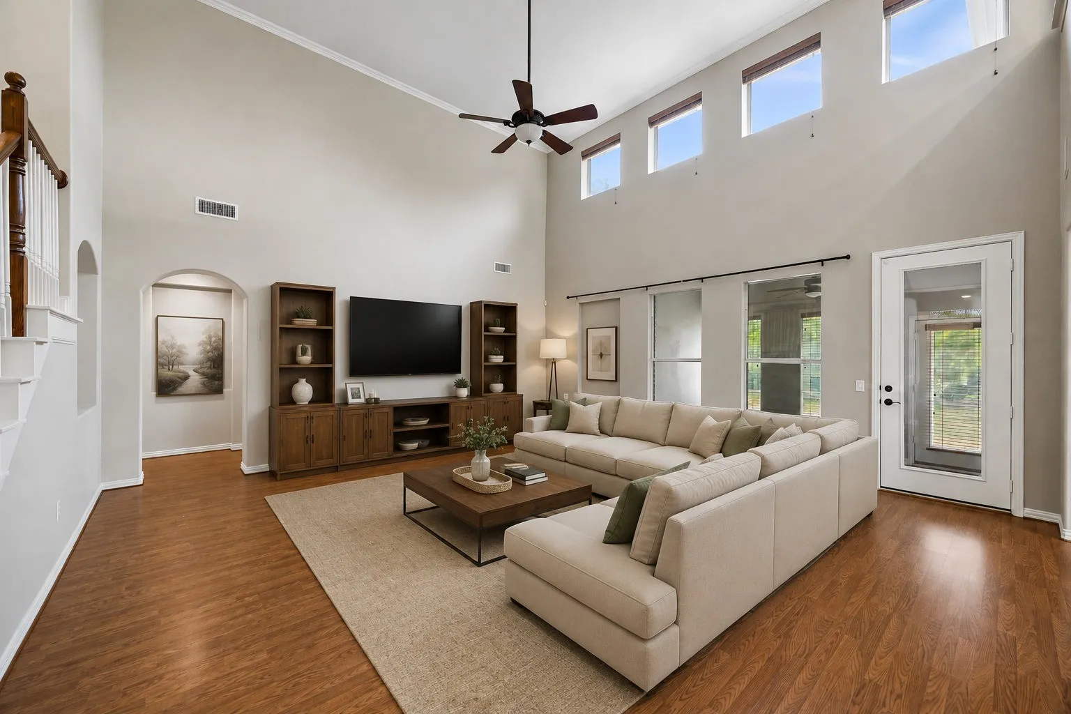 Living Room—Virtually Staged