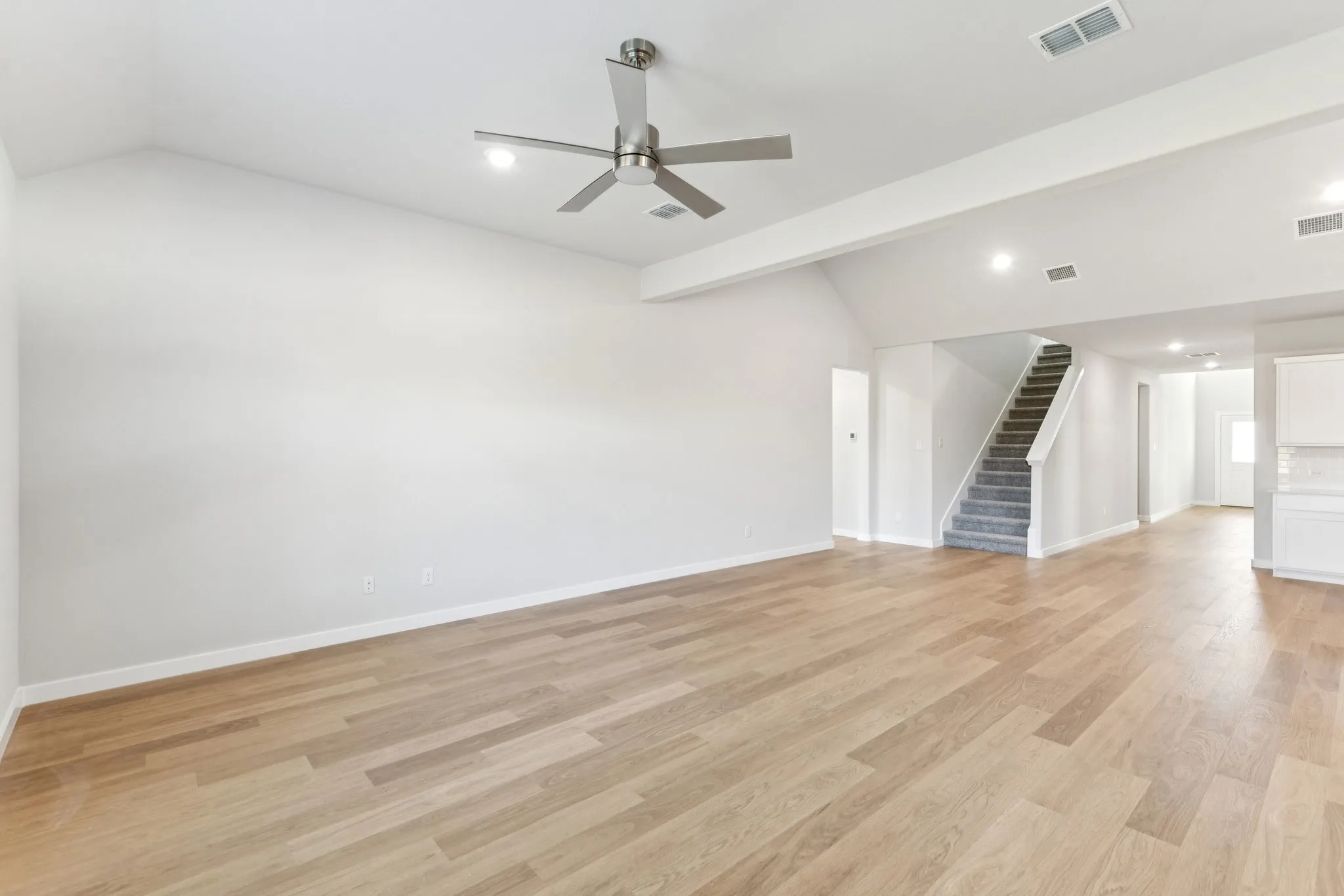 Open First Floor in the Wimbledon home plan by Trophy Signature Homes – REPRESENTATIVE PHOTO